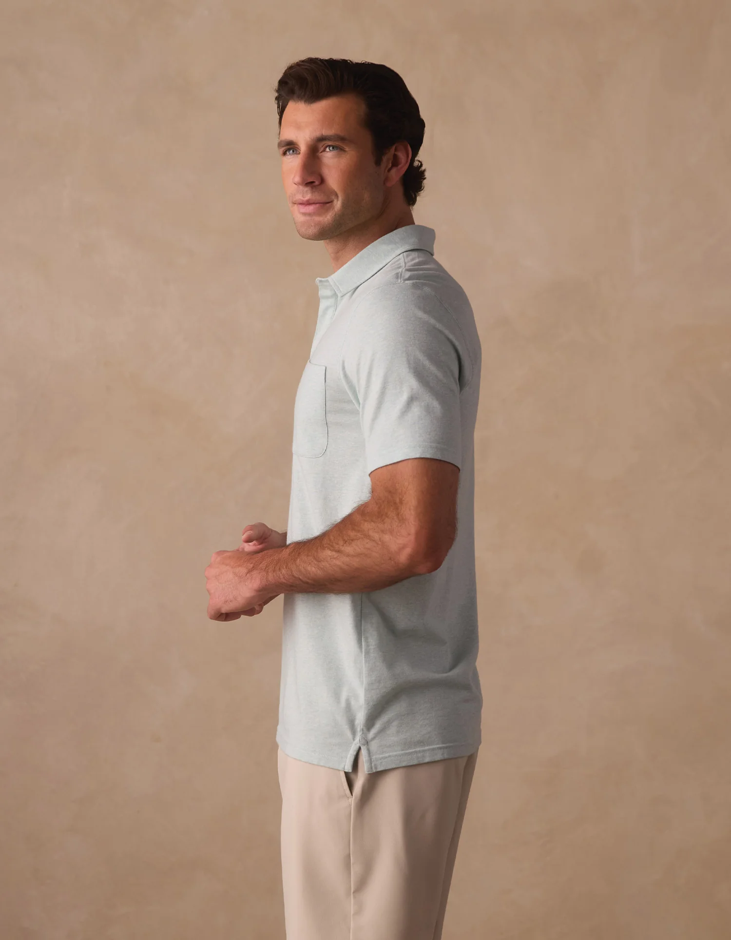 Active Puremeso Everyday Polo in Mint - Image 6