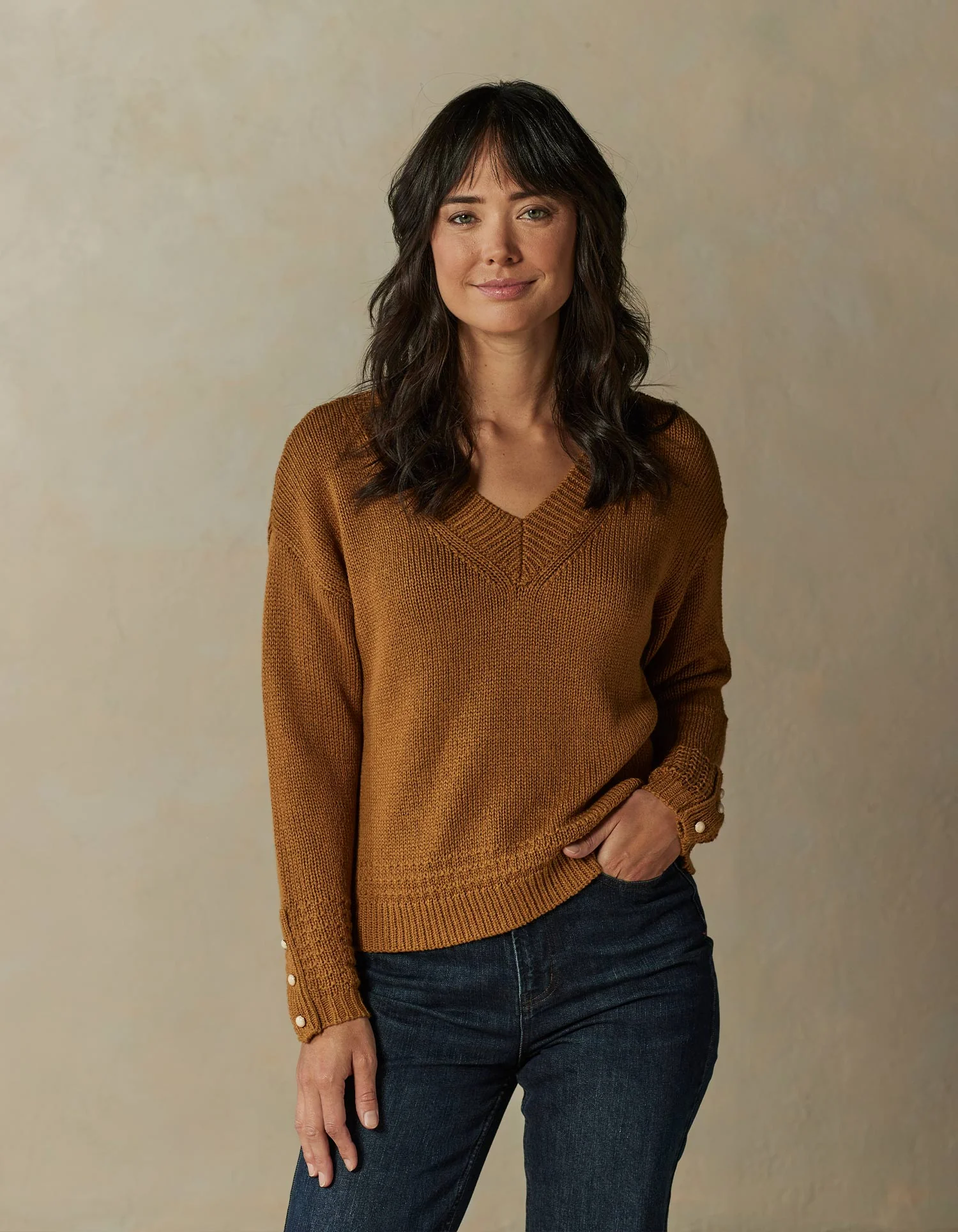 Arlo V-Neck Sweater - Image 2