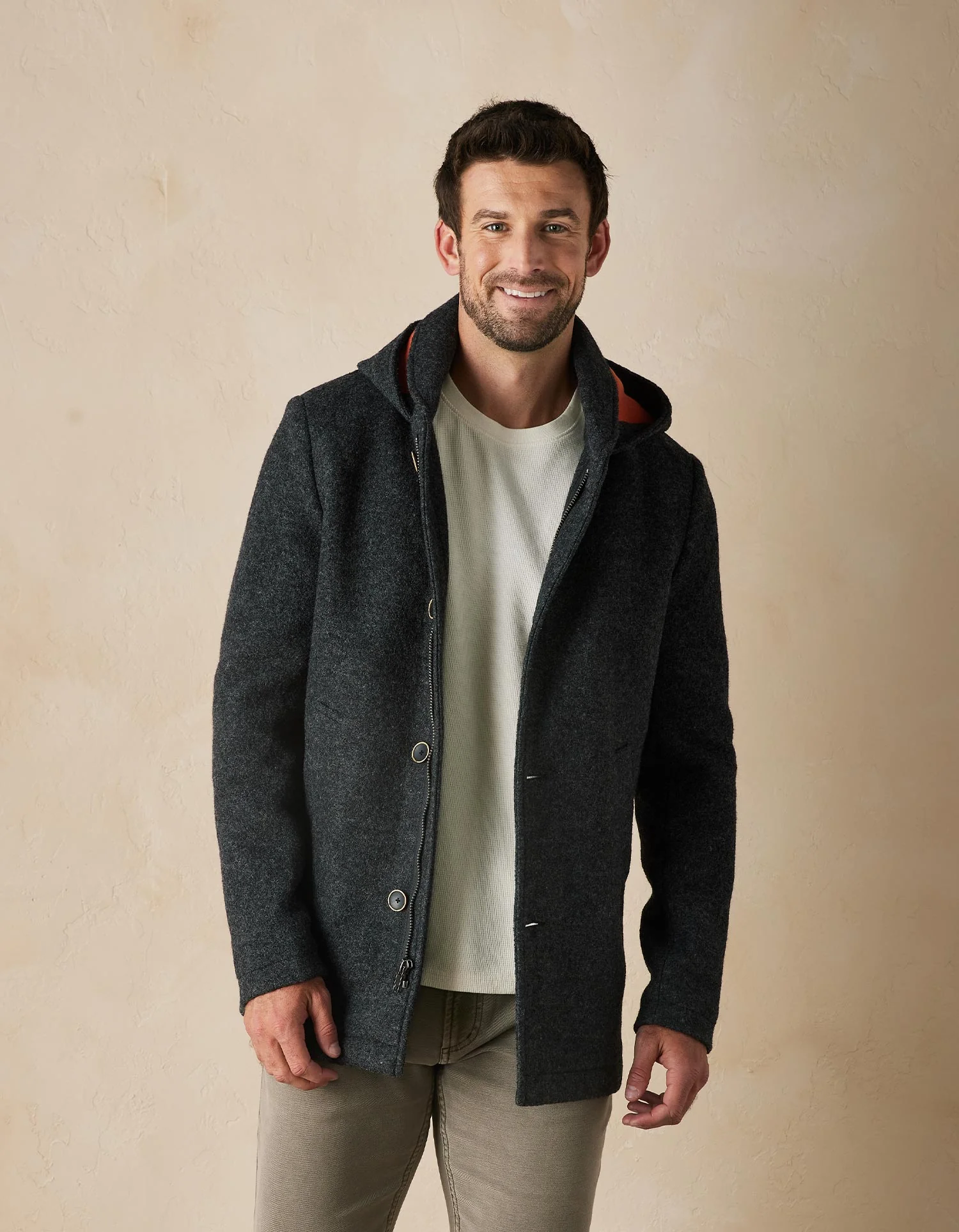 Balboa City Peacoat in Grey - Image 2