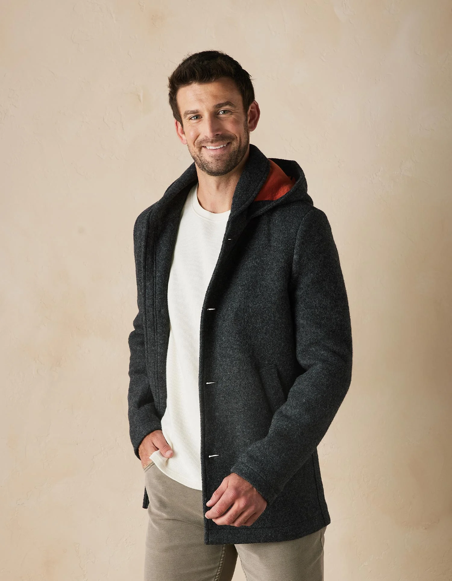 Balboa City Peacoat in Grey - Image 3