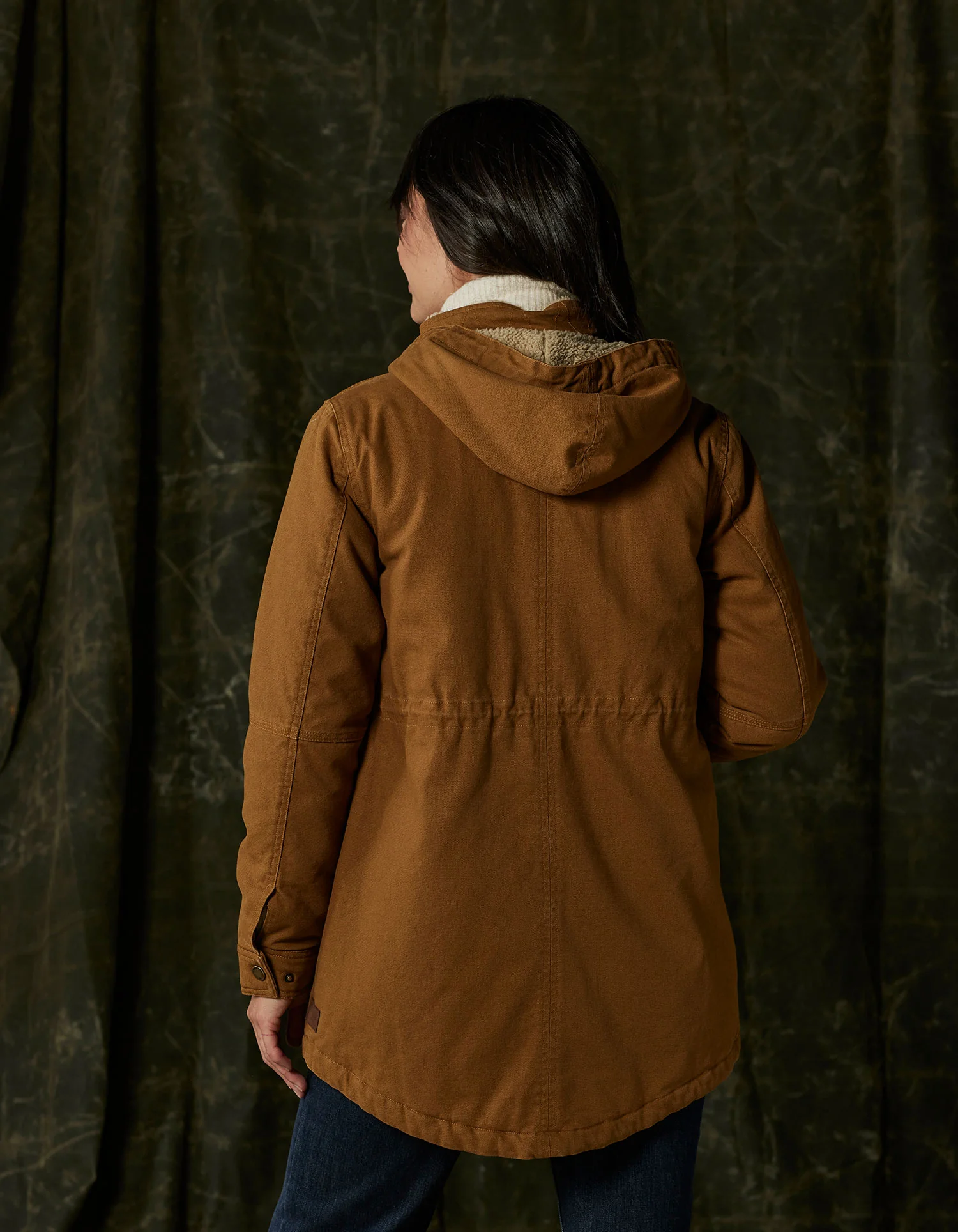 Betsie Canvas Coat in Maple Glaze - Image 4