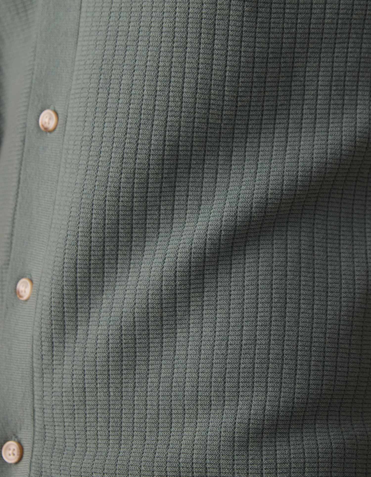 Breezeknit Button Up in Juniper - Image 4
