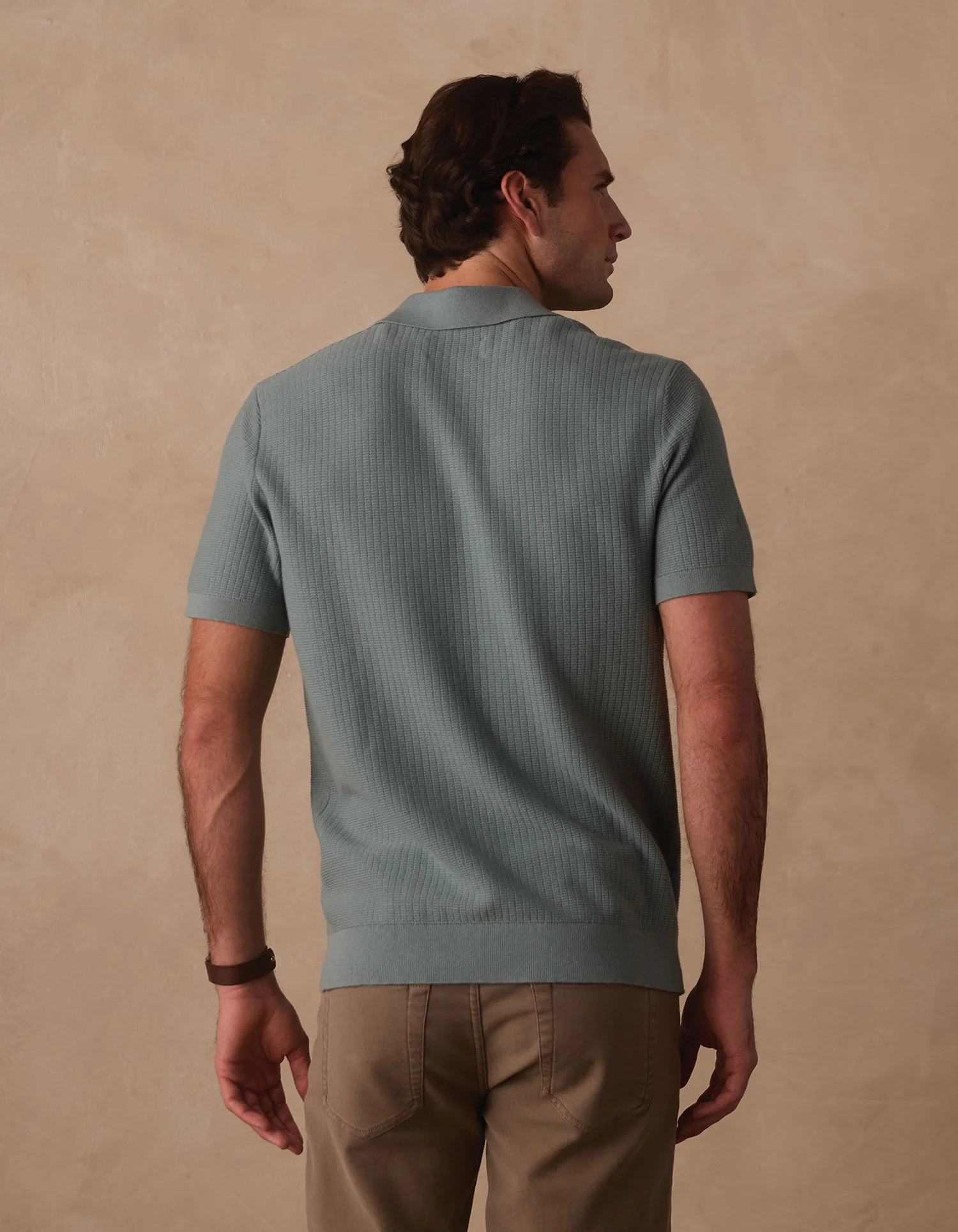 Breezeknit Polo in Juniper - Image 6