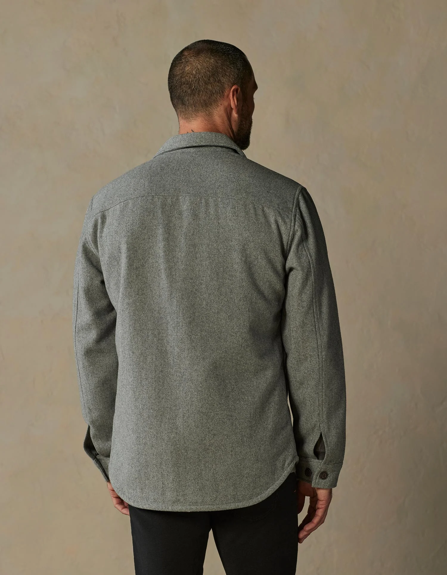 Brightside Flannel Lined Workwear Jacket in Ash - Image 5