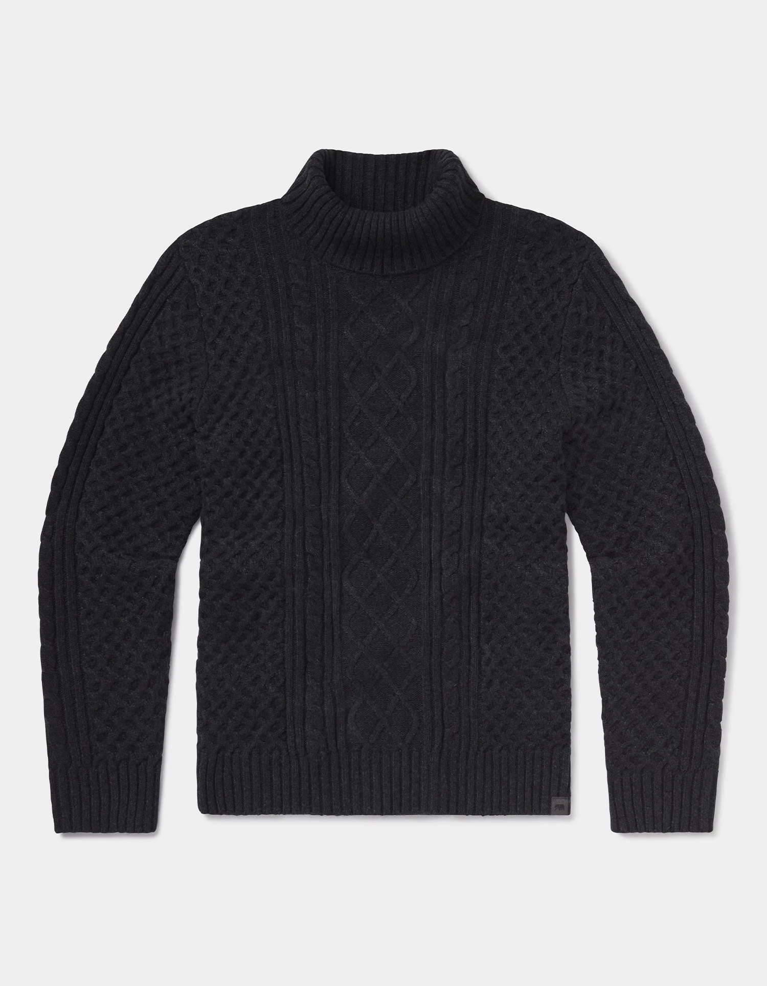 Cable Knit Rollneck Sweater - Image 2