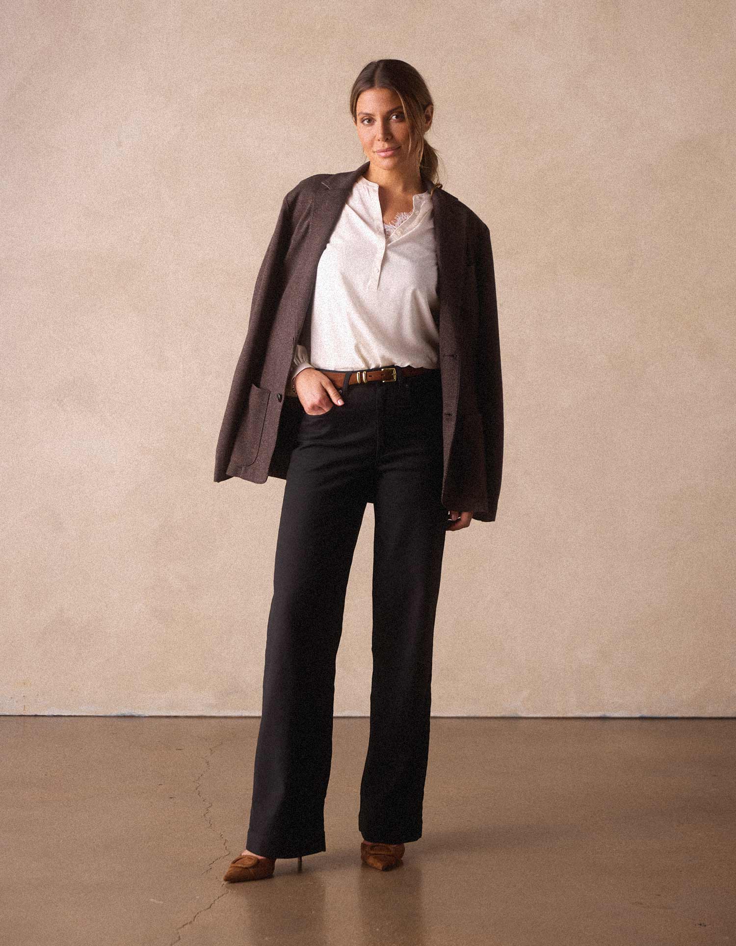 Charlotte Blouse in Birch - Image 4