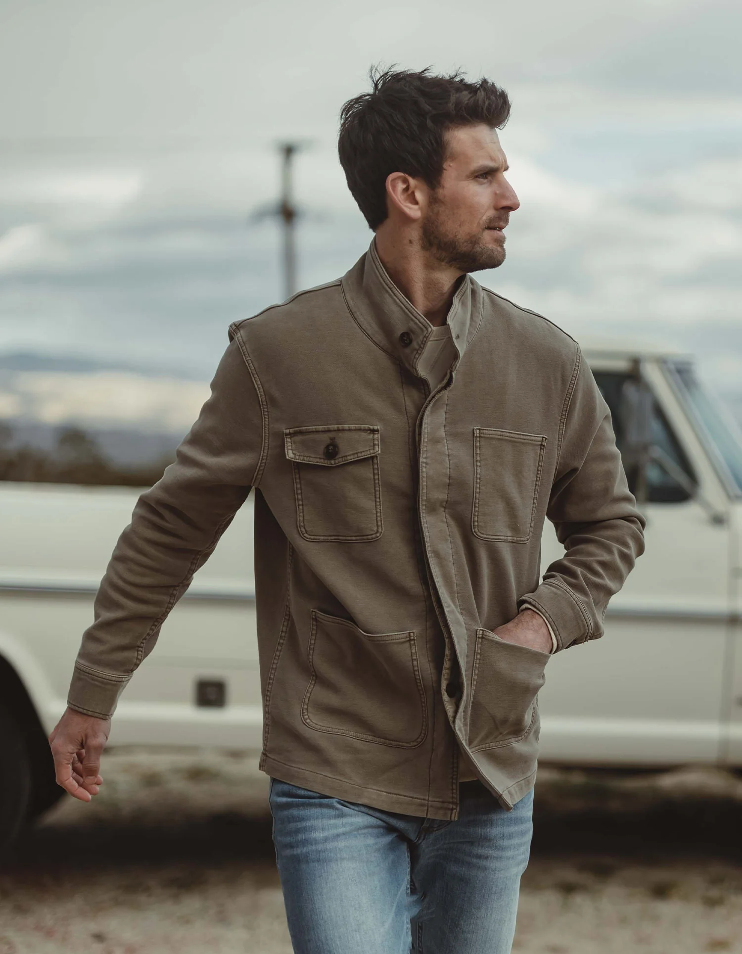 Comfort Terry Chore Coat - Image 2