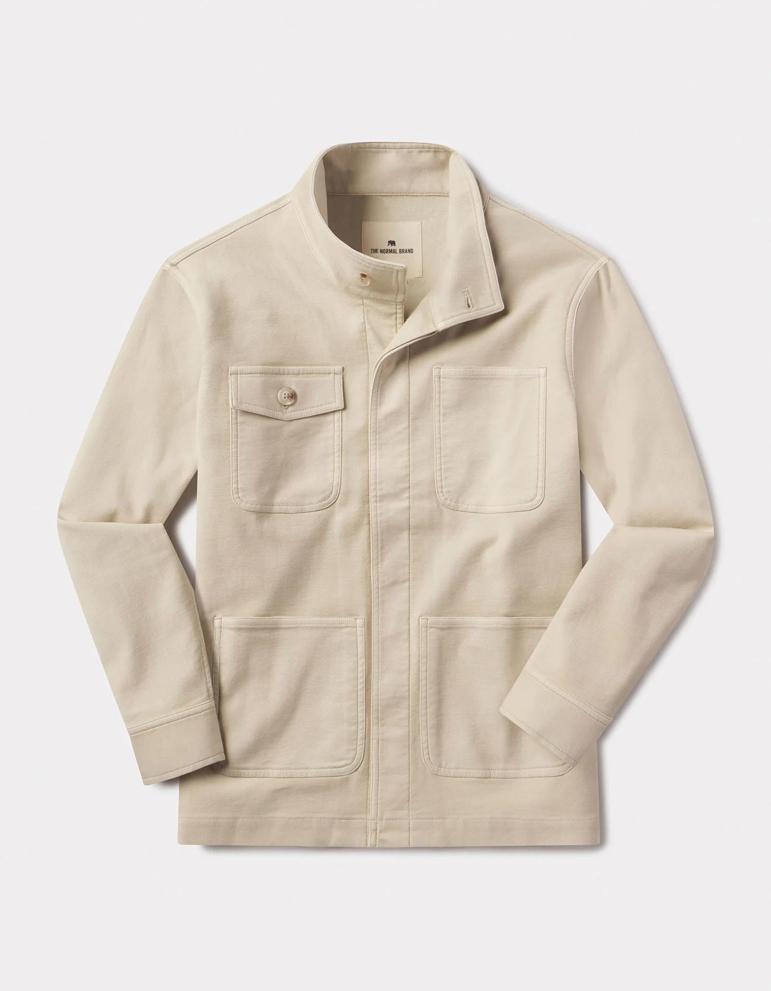 Comfort Terry Chore Coat in Birch - Image 3