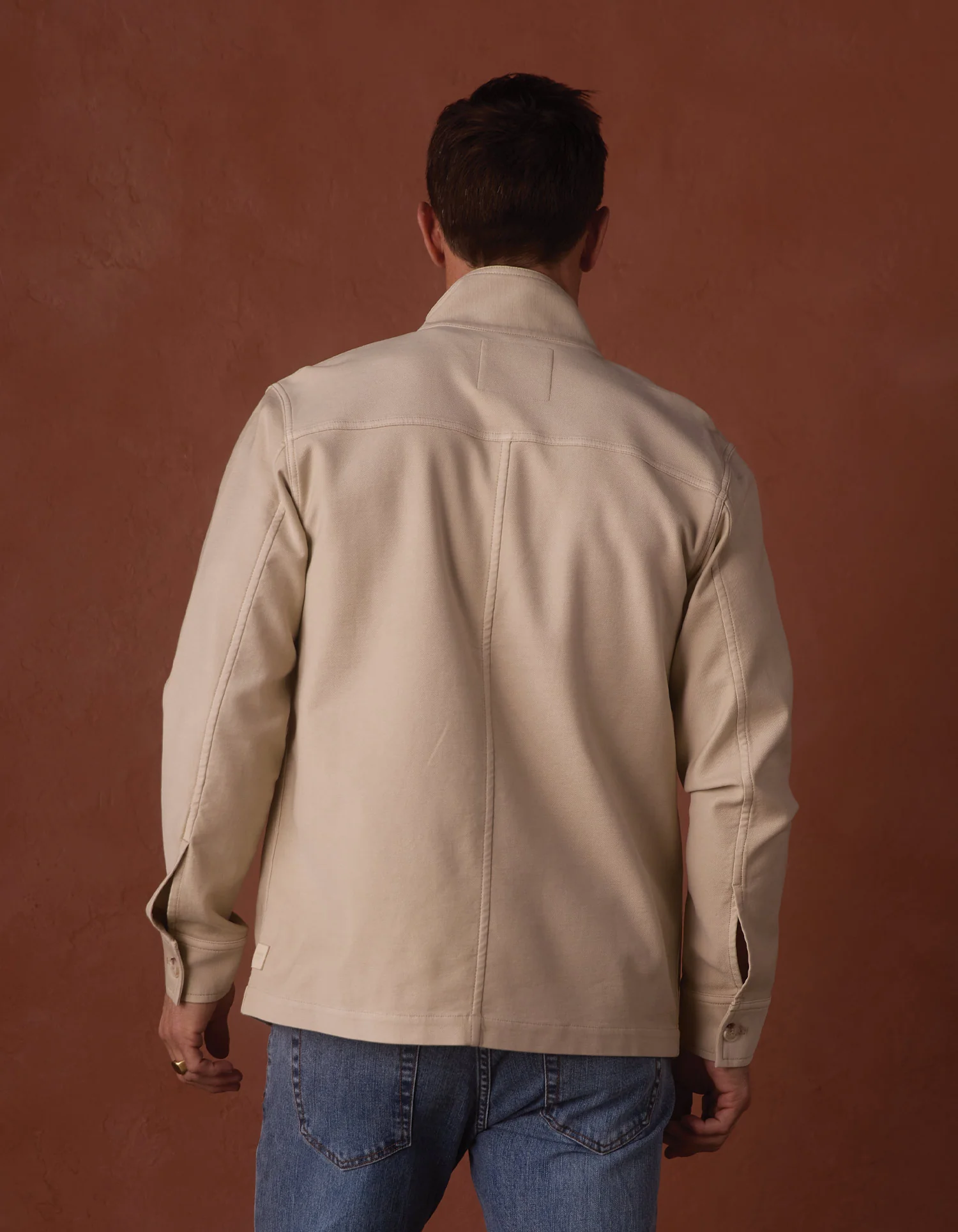 Comfort Terry Chore Coat in Birch - Image 7