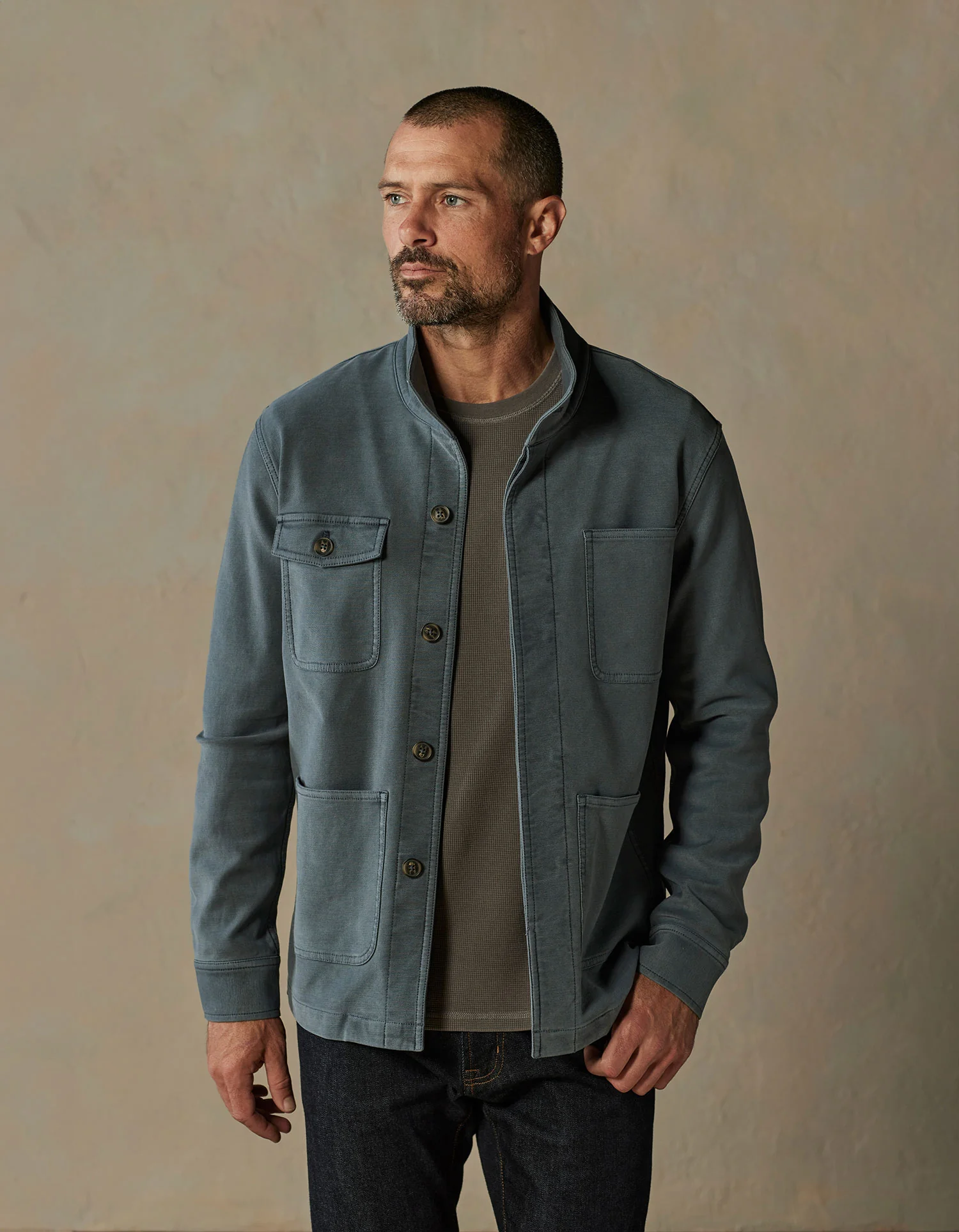 Comfort Terry Chore Coat in Waterloo - Image 3