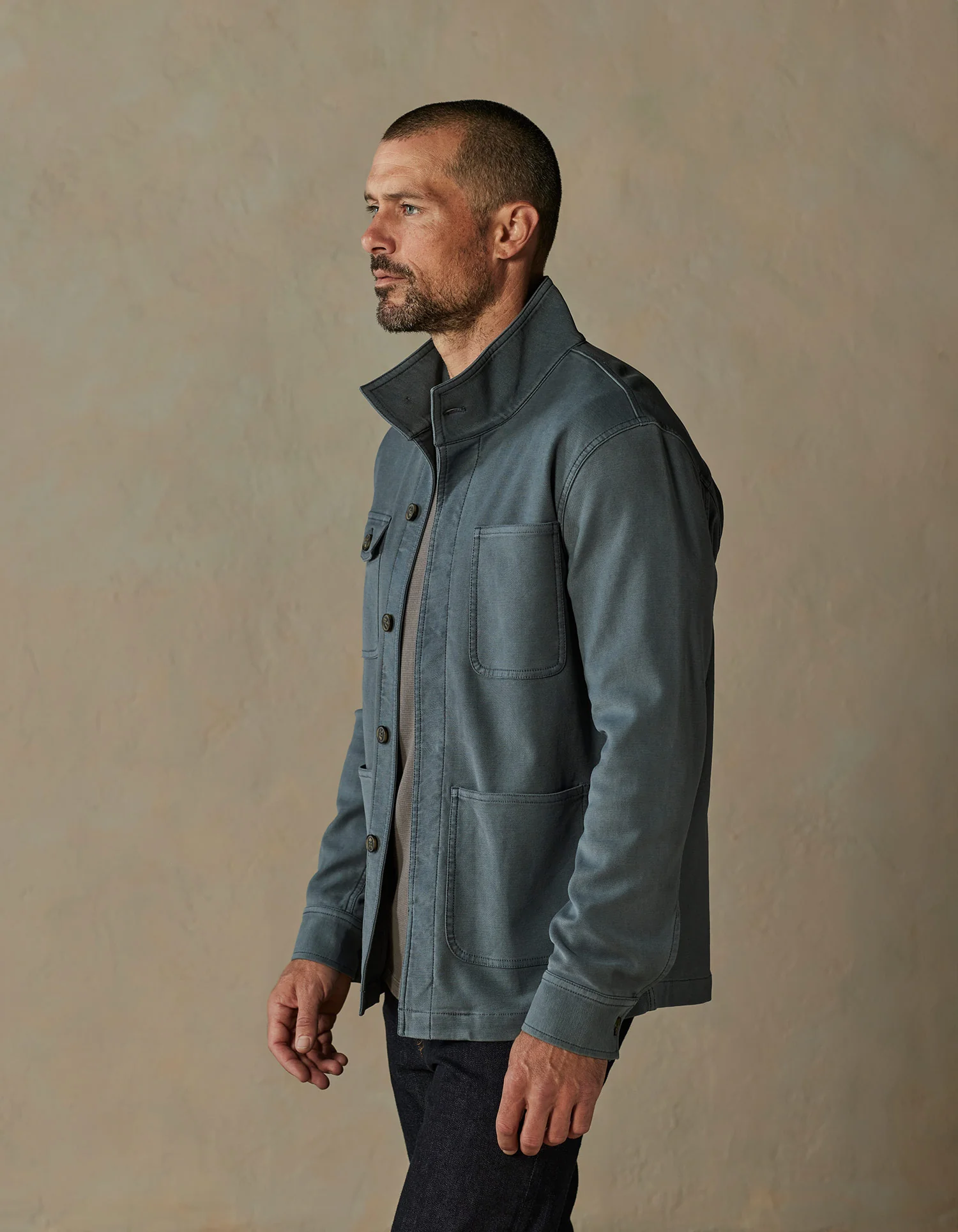 Comfort Terry Chore Coat in Waterloo - Image 4