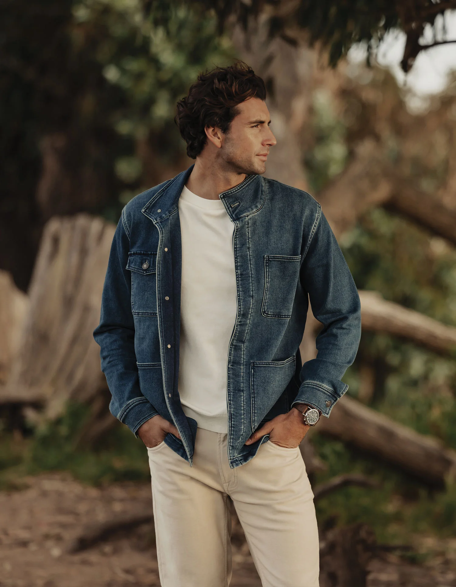 Comfort Terry Chore Coat - Image 6