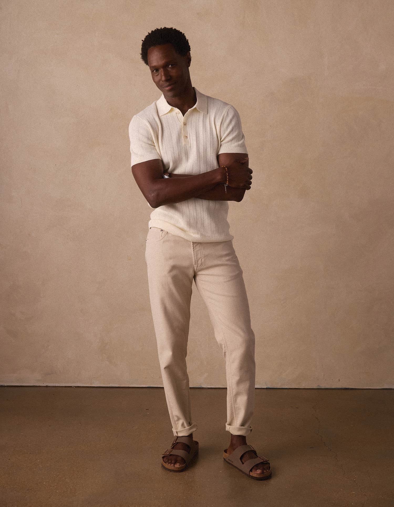Comfort Terry Pant in Birch - Image 2
