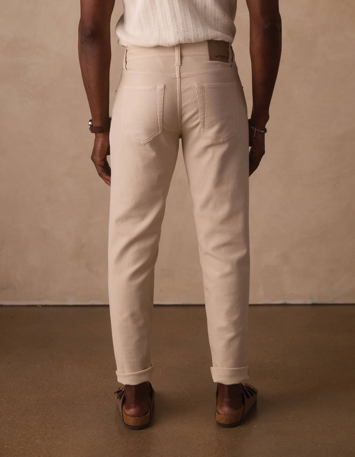 Comfort Terry Pant in Birch - Image 5