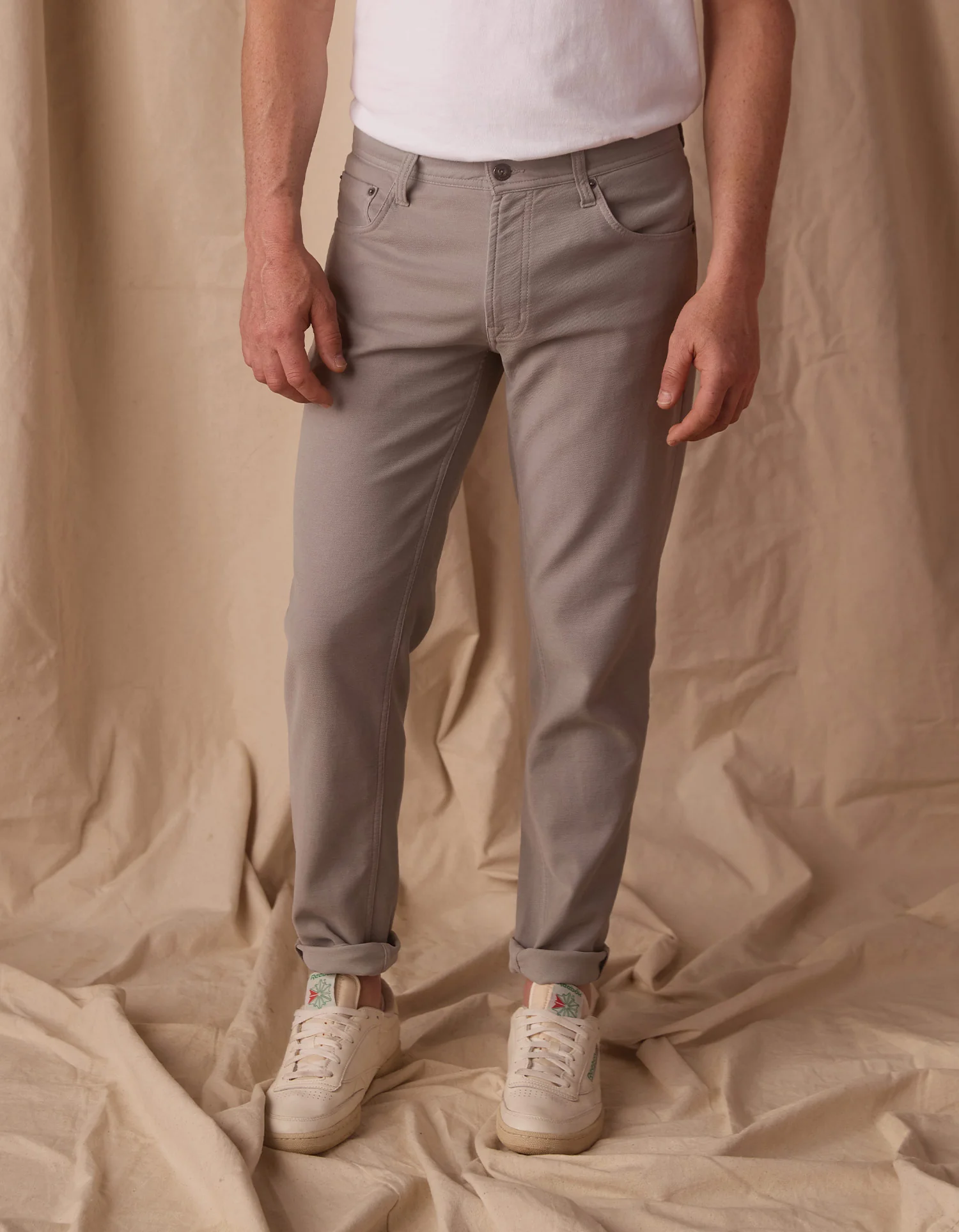 Comfort Terry Pant in Greystone - Image 4