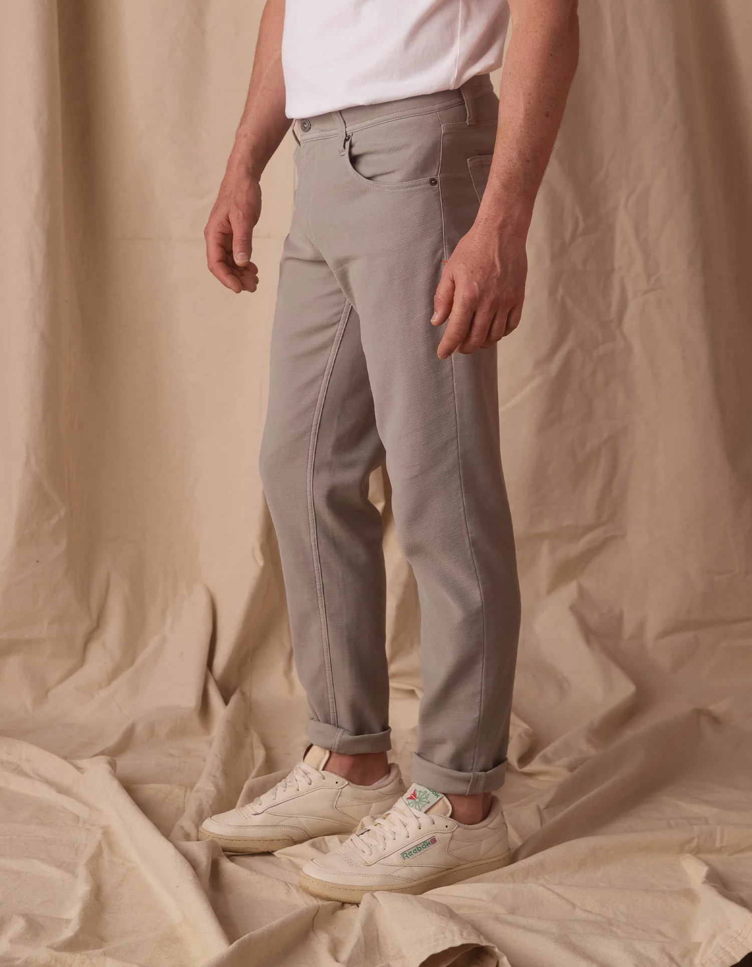 Comfort Terry Pant in Greystone - Image 5