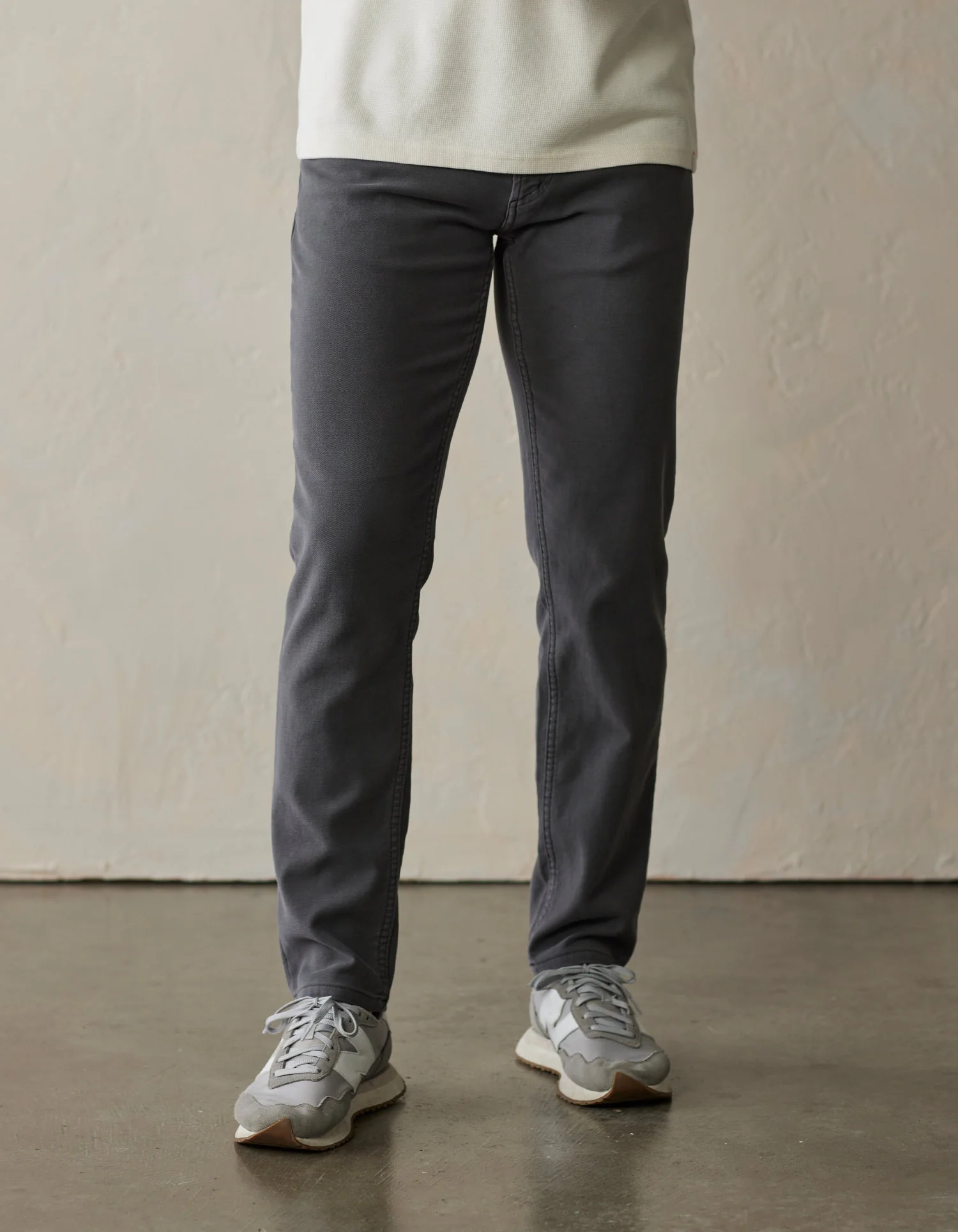 Comfort Terry Pant in Steel - Image 4