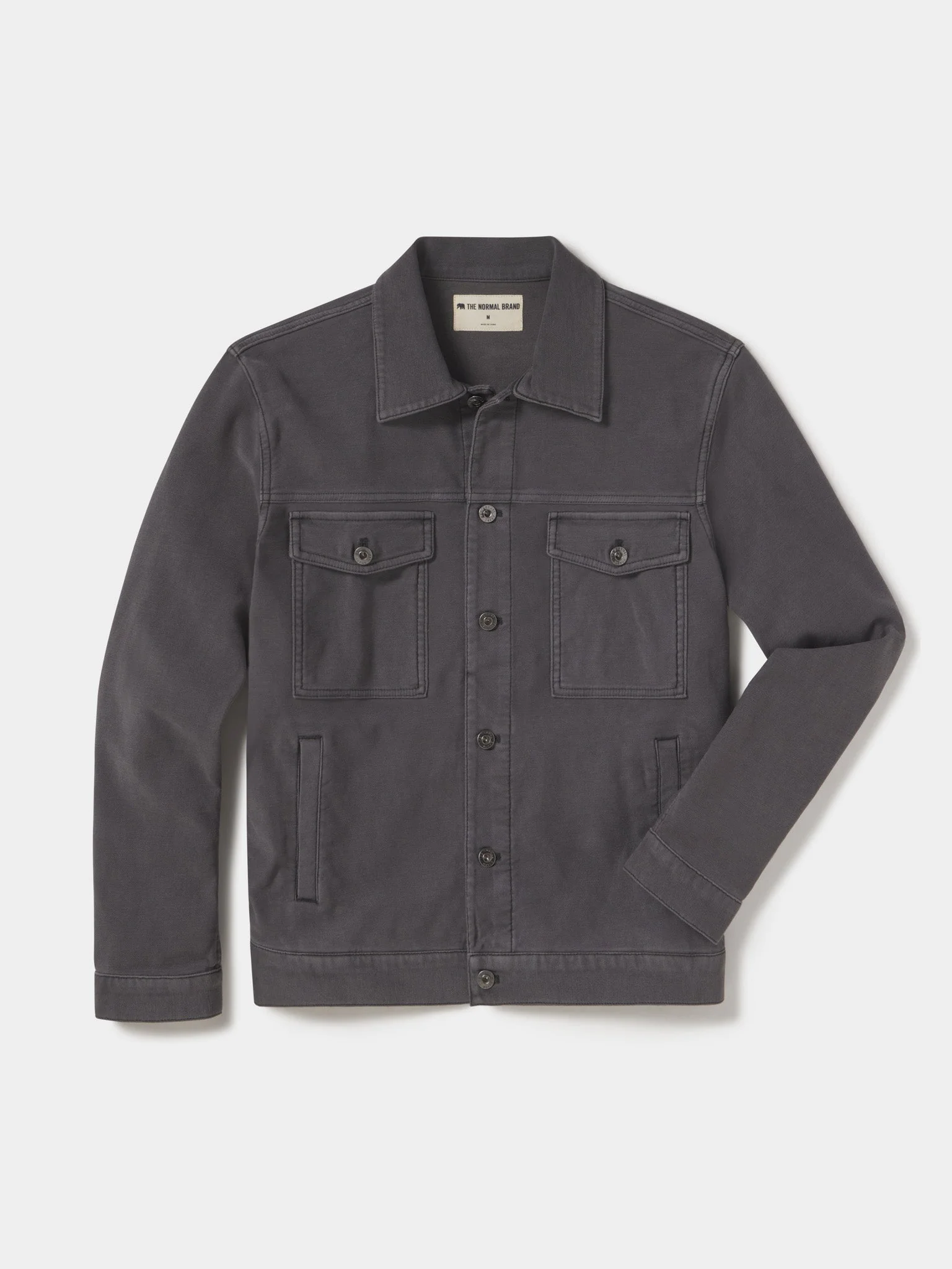 Comfort Terry Trucker Jacket - Image 4
