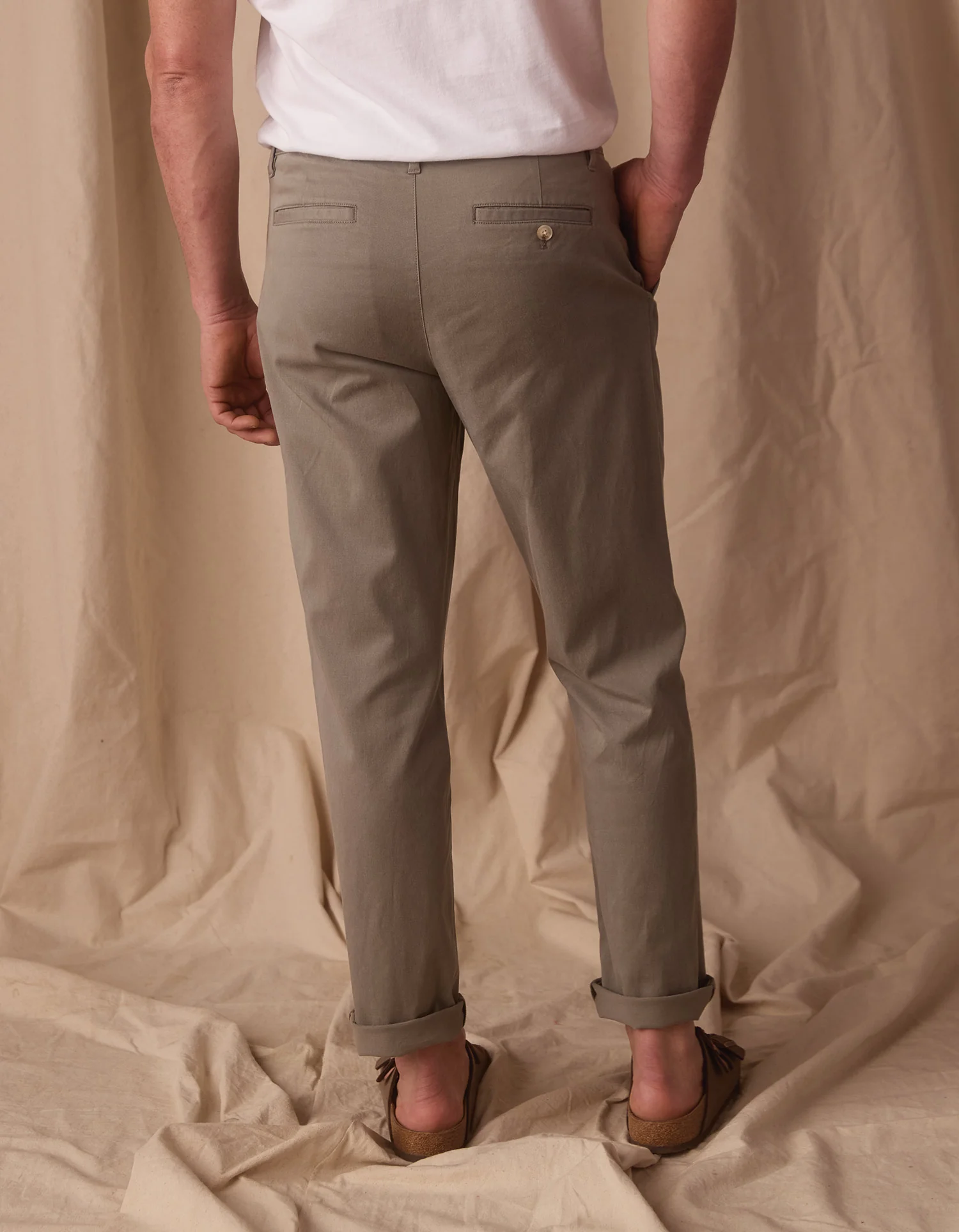 Comfortech Twill Pant in Moss - Image 5
