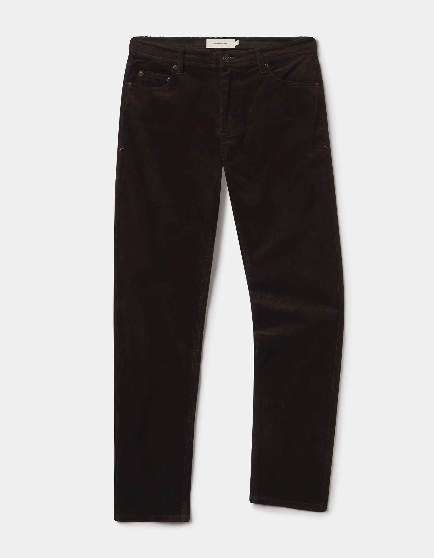 Comfort Cord Pant in Dark Brown - Image 3