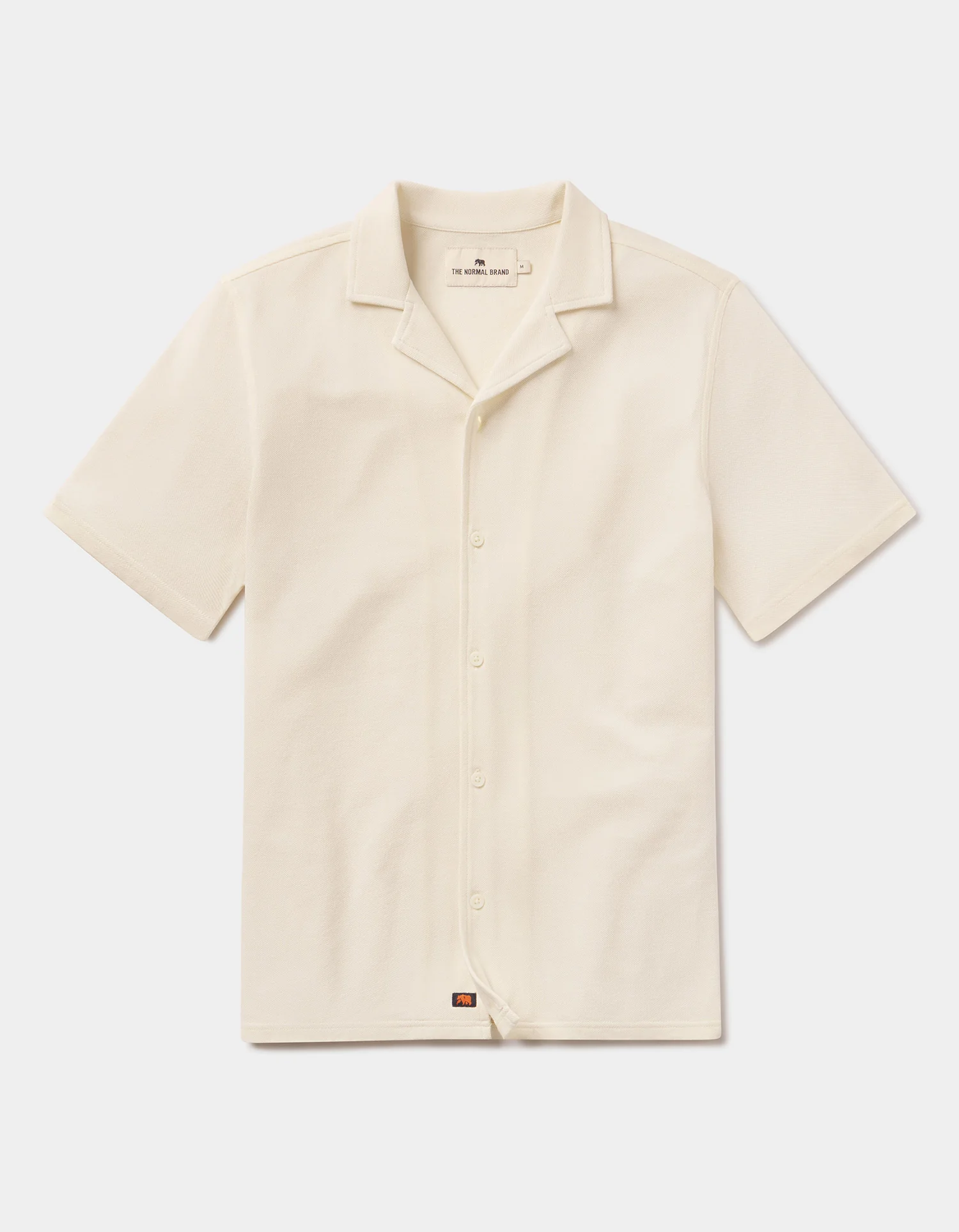 Cotton Pique Camp Shirt - Image 2