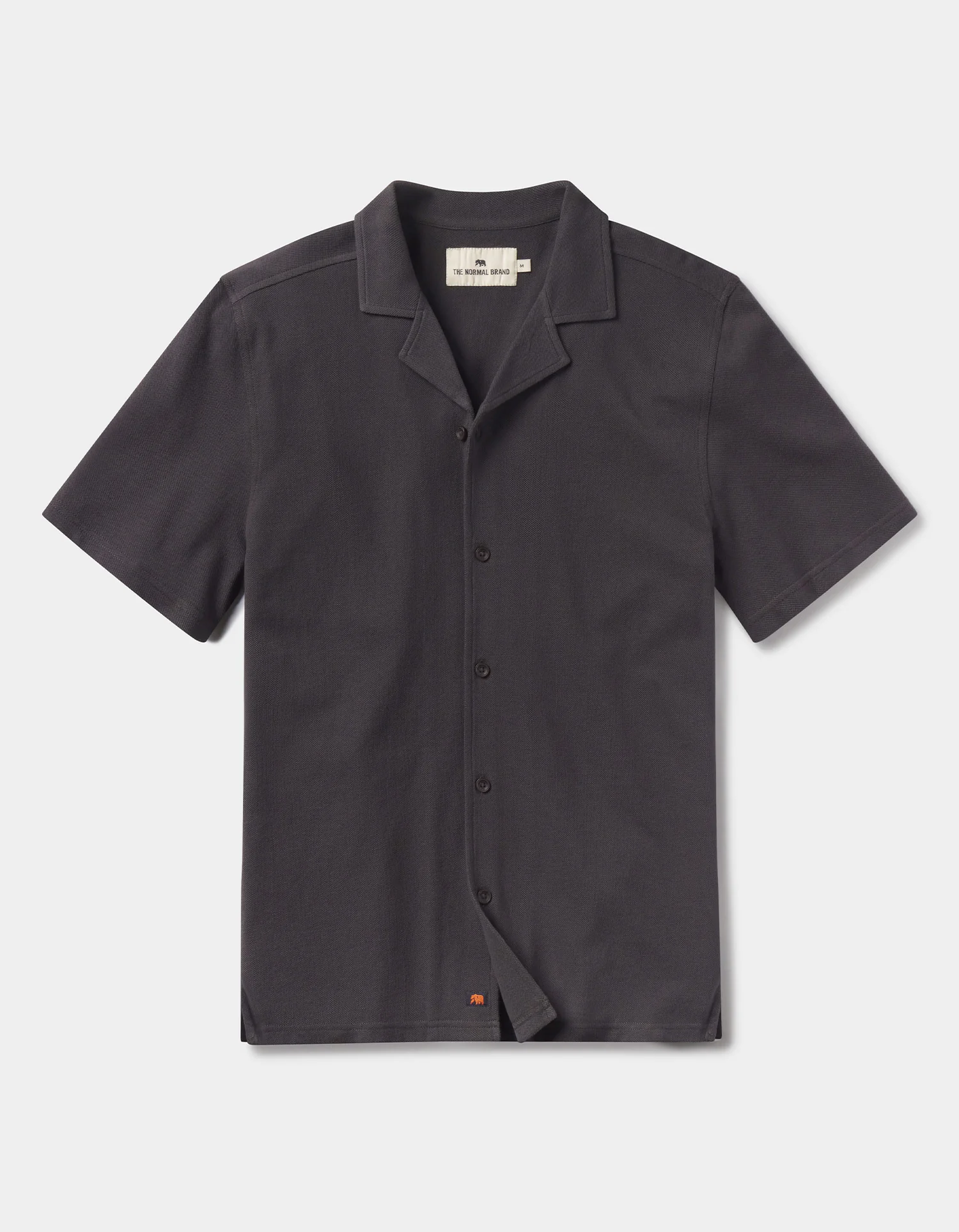 Cotton Pique Camp Shirt - Image 3