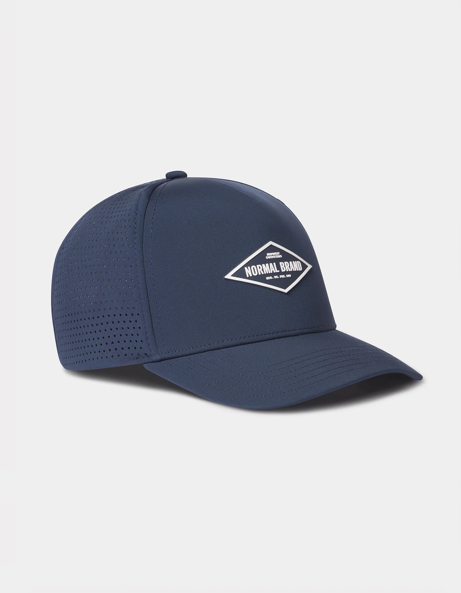 Diamond Stretch Snap Back in Navy - Image 2
