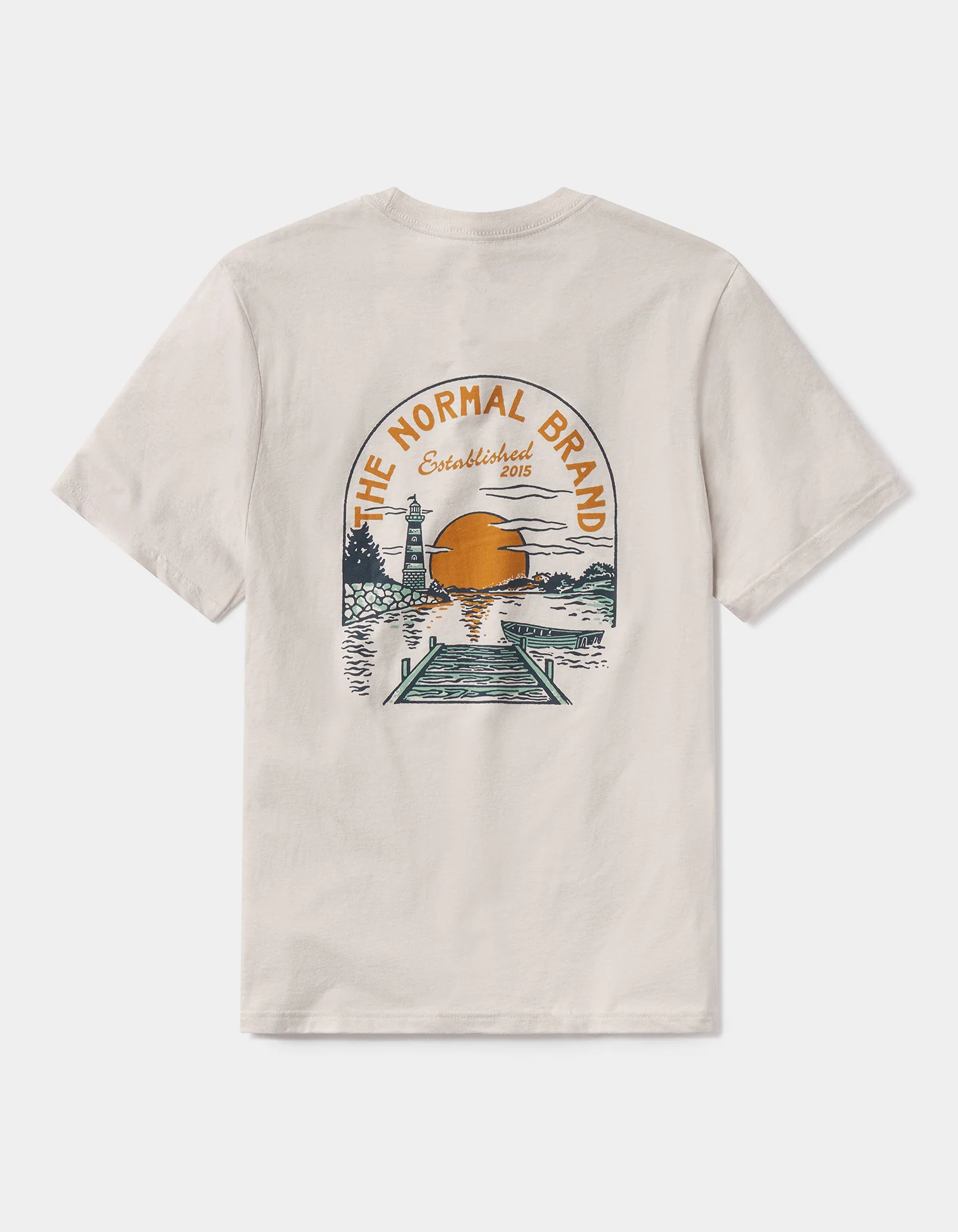 Dockside Tee in Sand