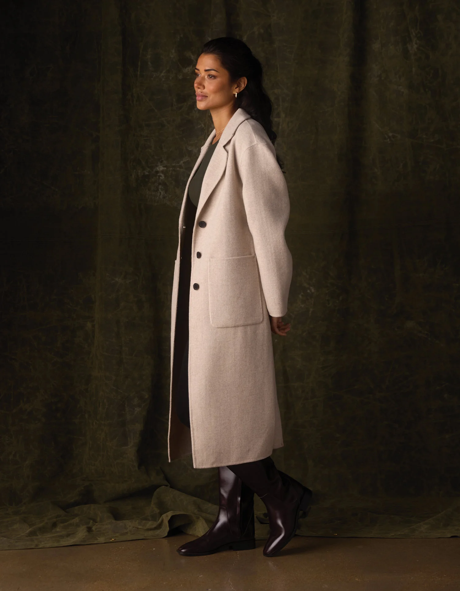 Duster Coat in Oatmeal - Image 5