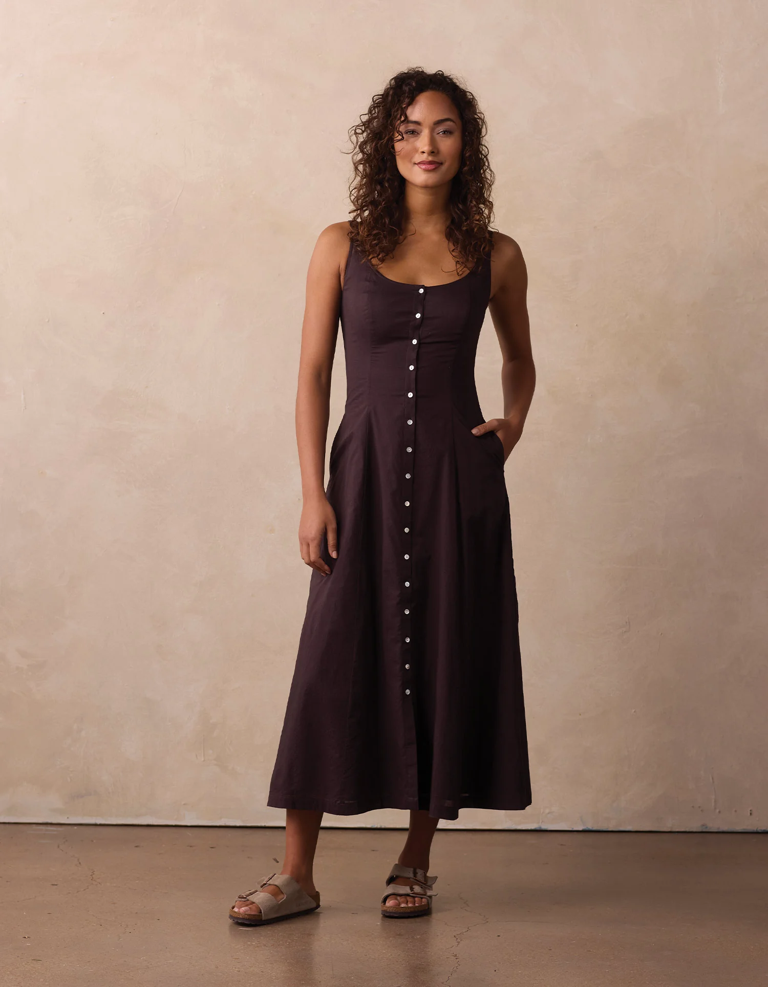 Eleanor Dress in Umber - Image 3