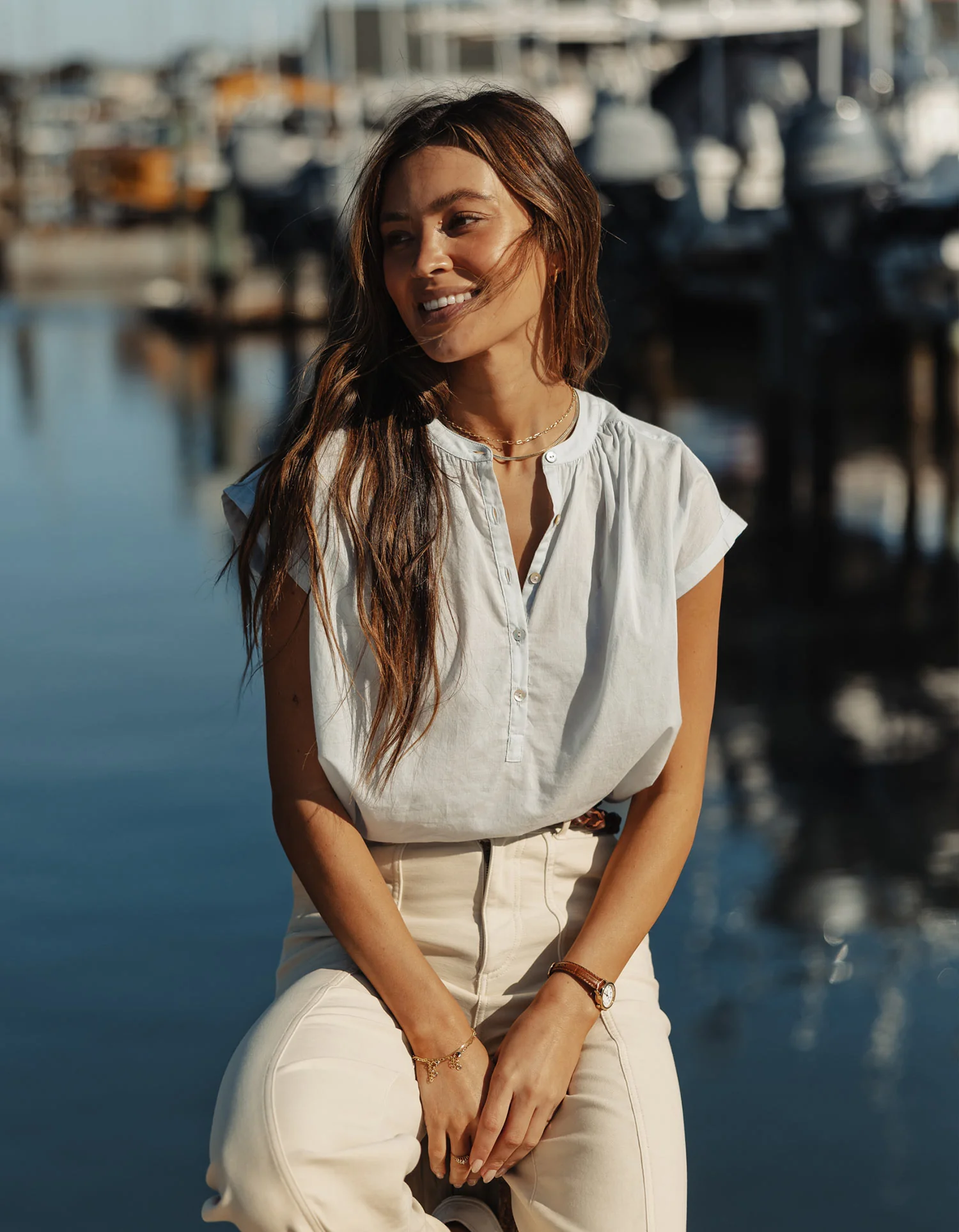 Featherweight Short Sleeve Blouse - Image 2