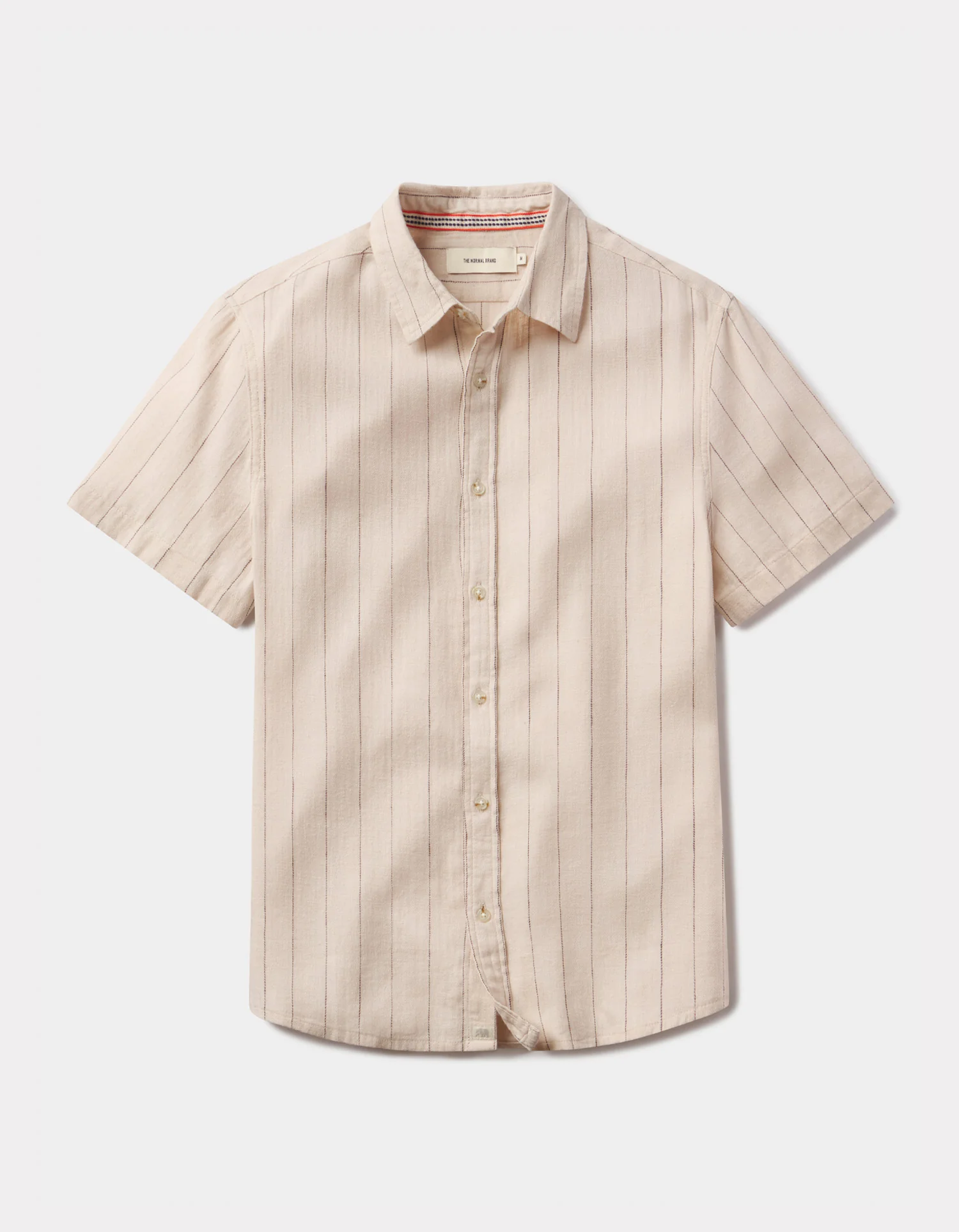 Freshwater Everyday Shirt in Barolo Stripe - Image 2