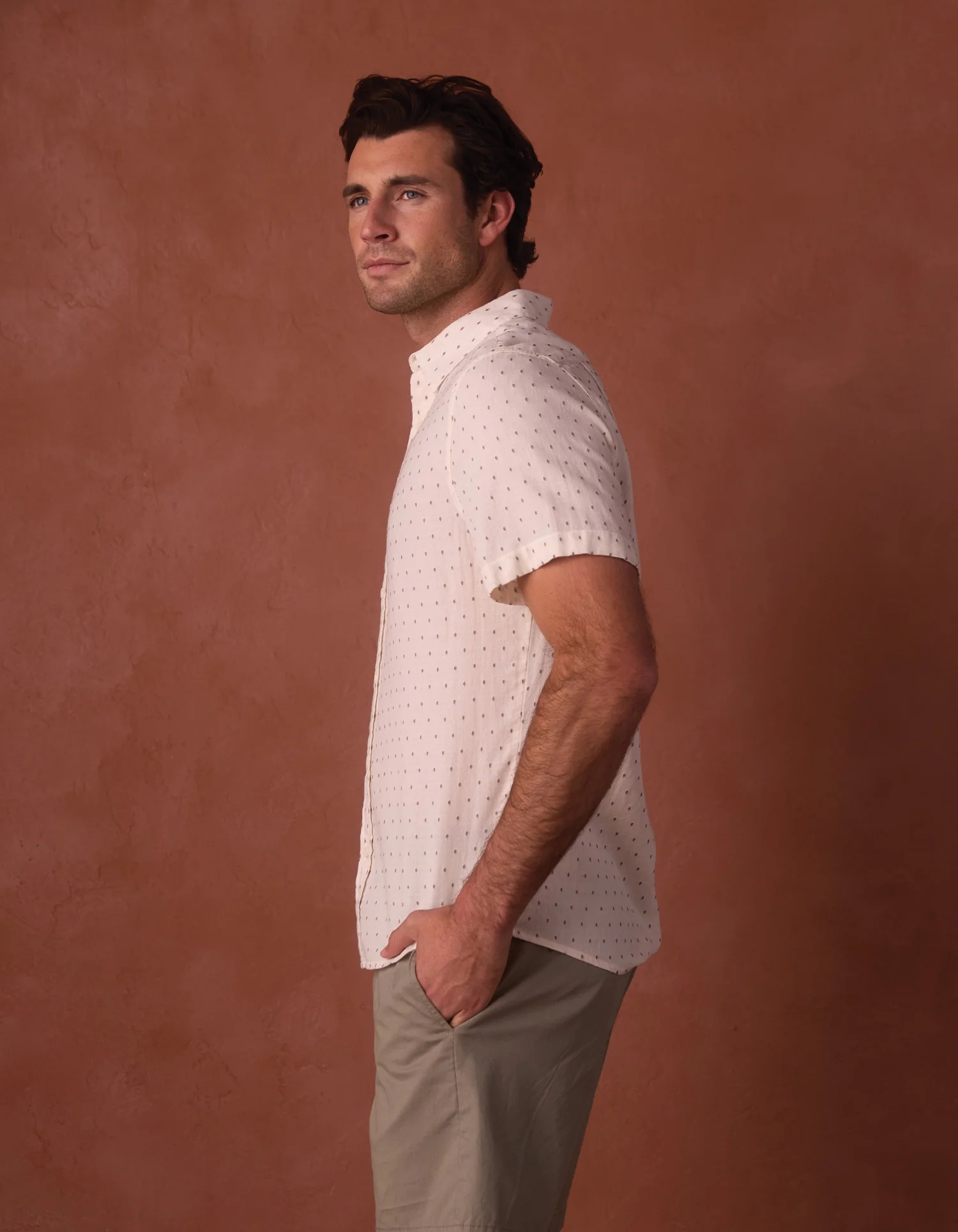 Freshwater Everyday Shirt in Nep Dobby - Image 5