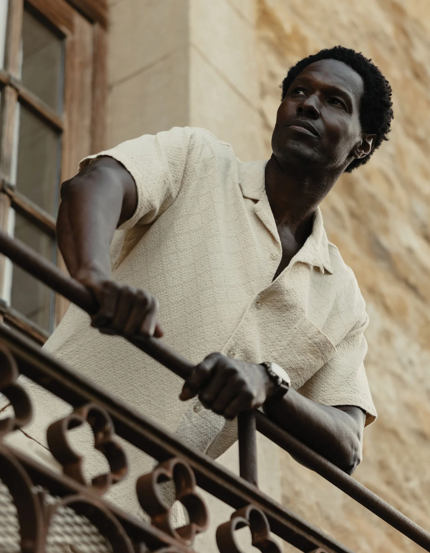 Freshwater Resort Shirt in Motivo Chalk - Image 2