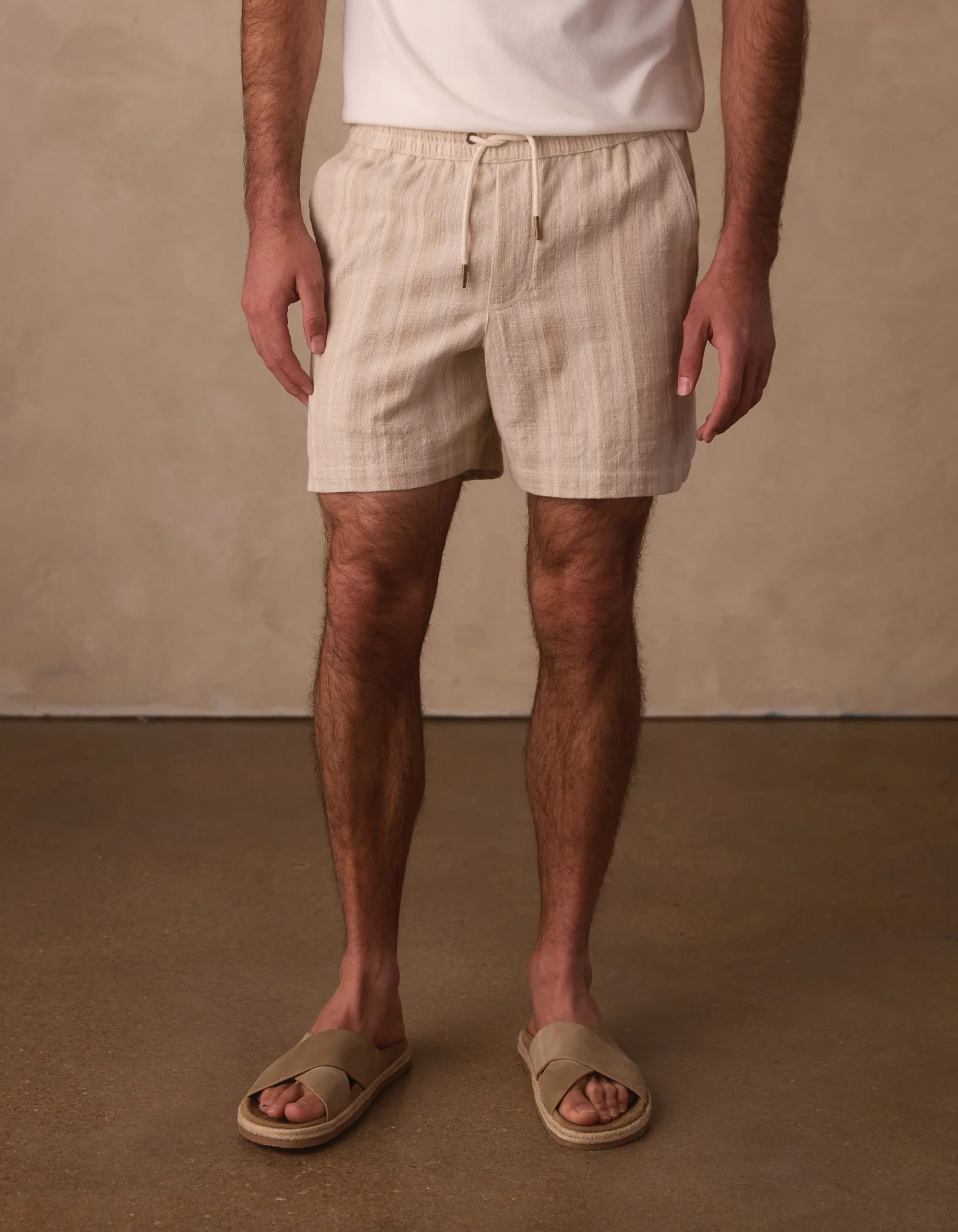 Freshwater Short in Sandstone Stripe - Image 3