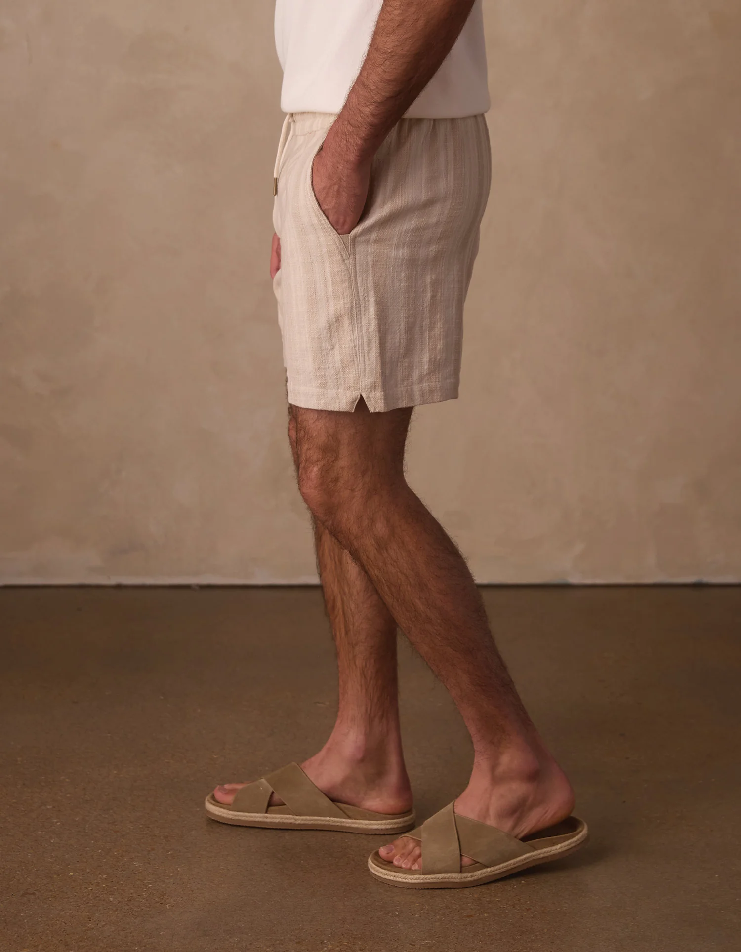 Freshwater Short in Sandstone Stripe - Image 5