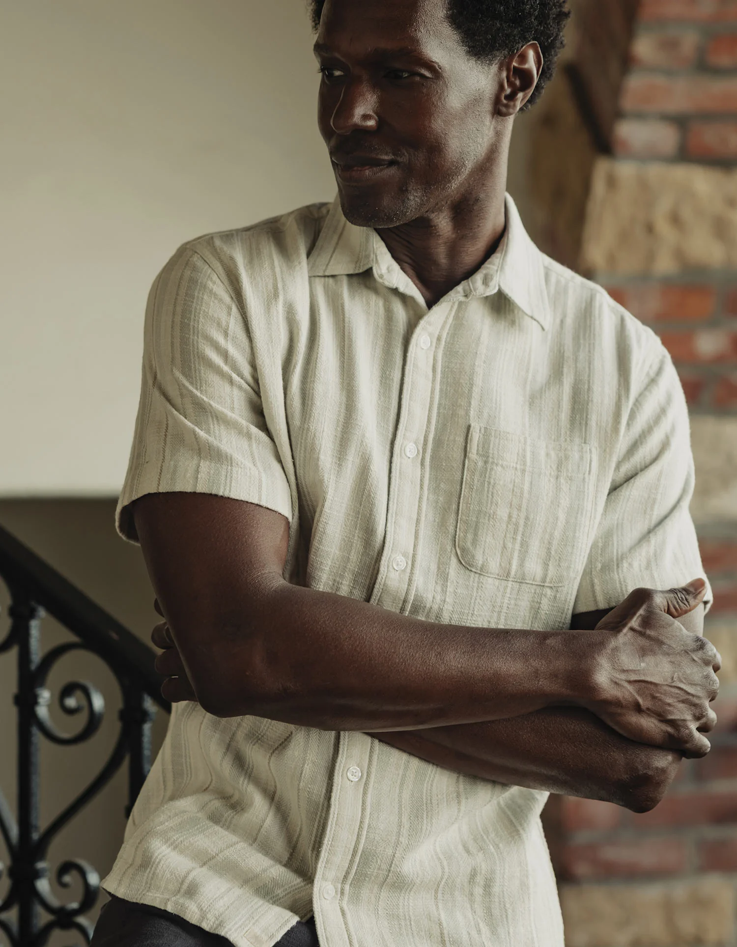 Freshwater Short Sleeve Button Up Shirt - Image 11