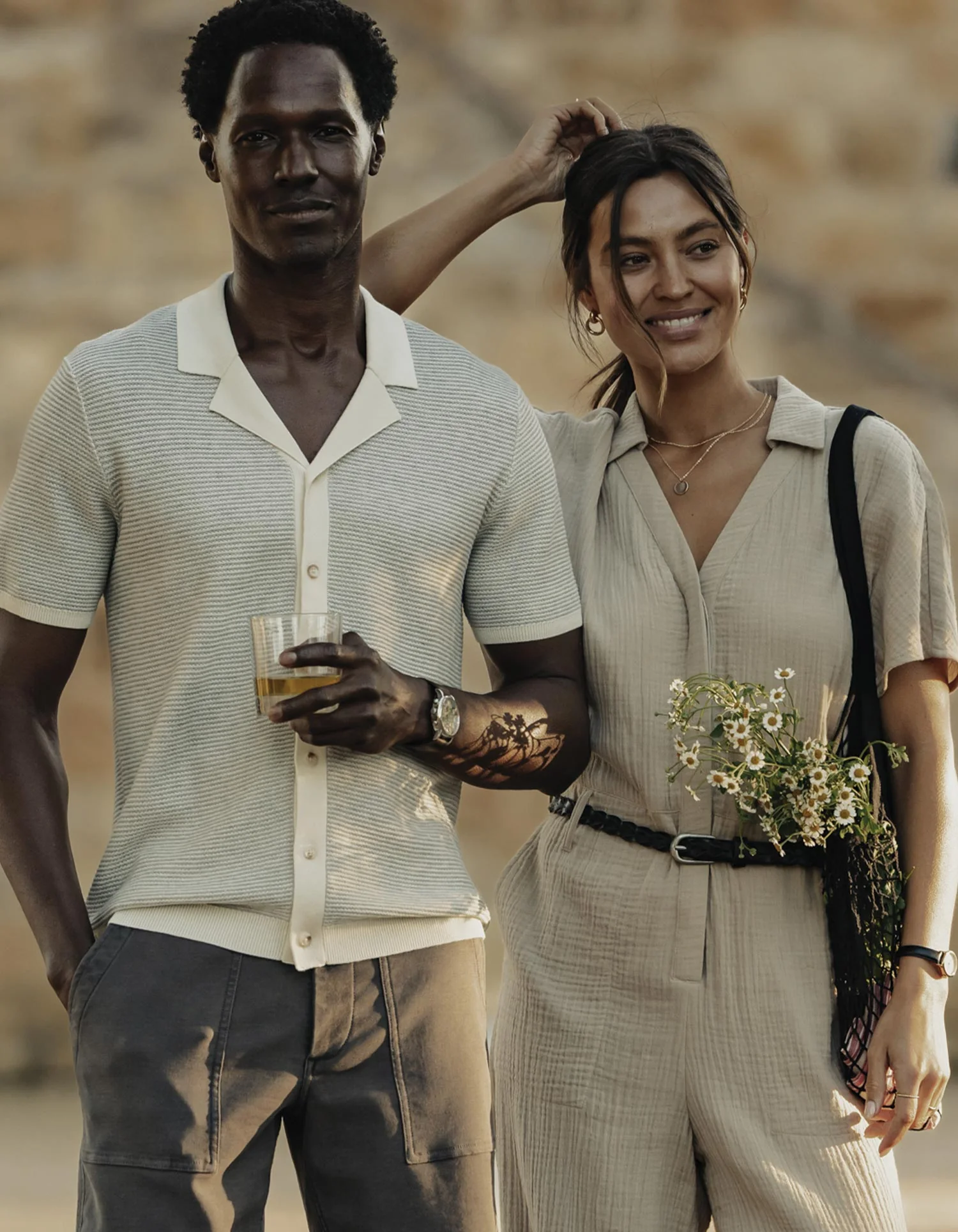 Kalo Jumpsuit in Pumice - Image 3