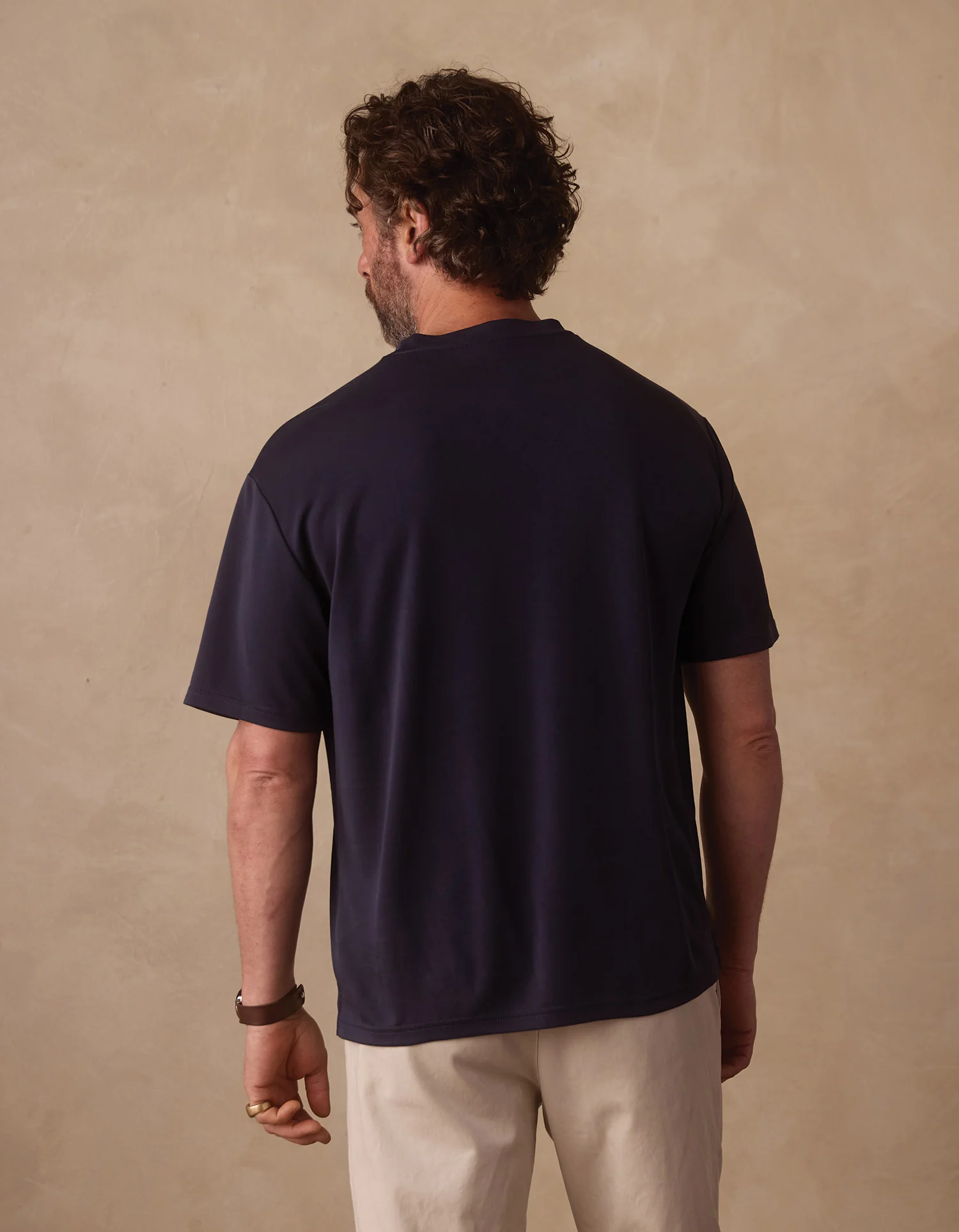 Laidback Tee in Navy - Image 6