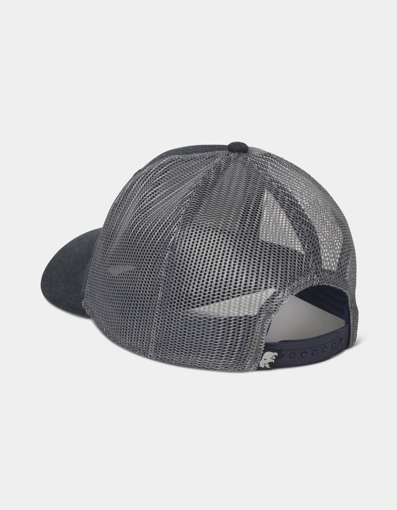 Leather Patch Dano Hat in Charcoal - Image 3