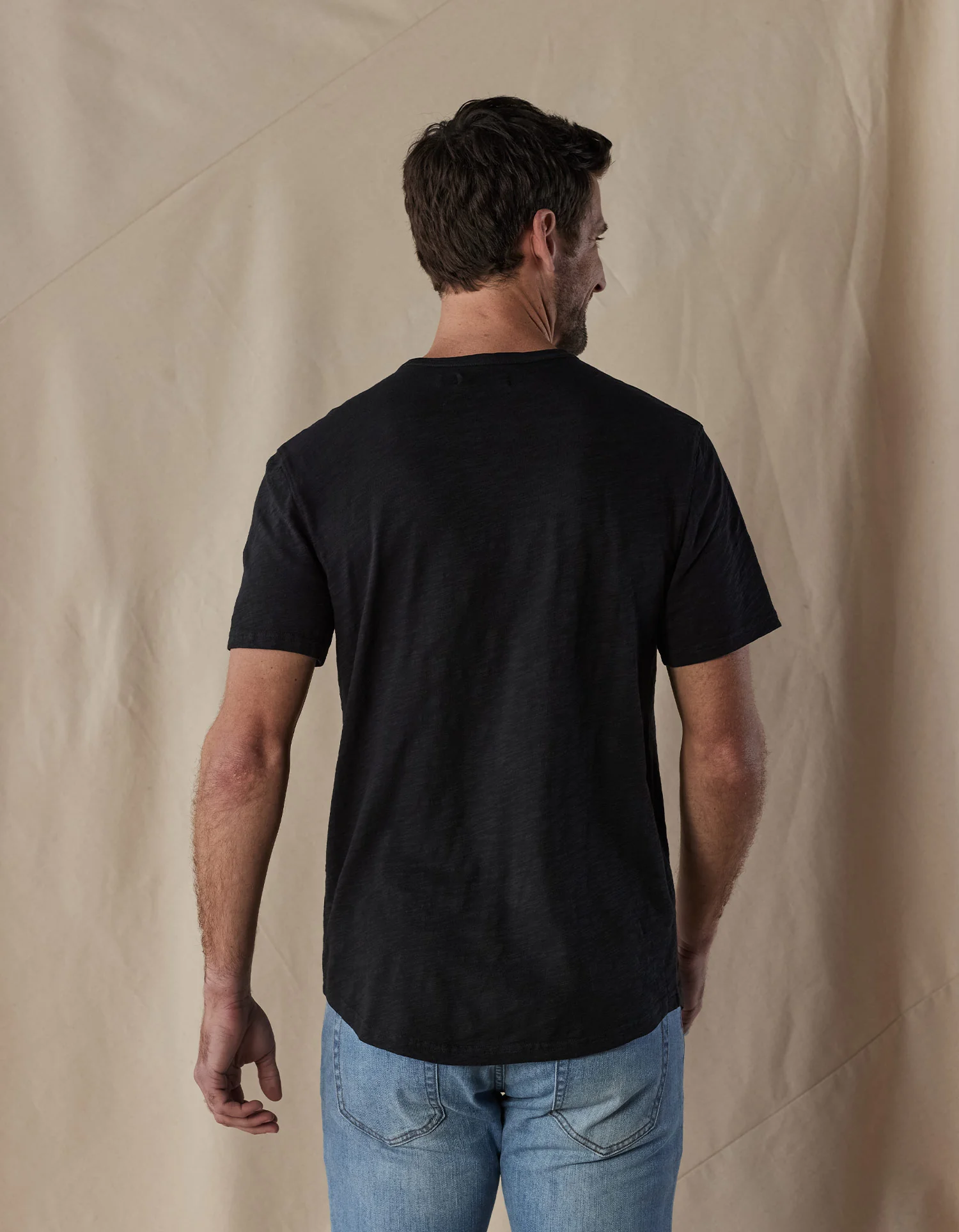 Vintage Slub Perfect Tee in Black - Image 5