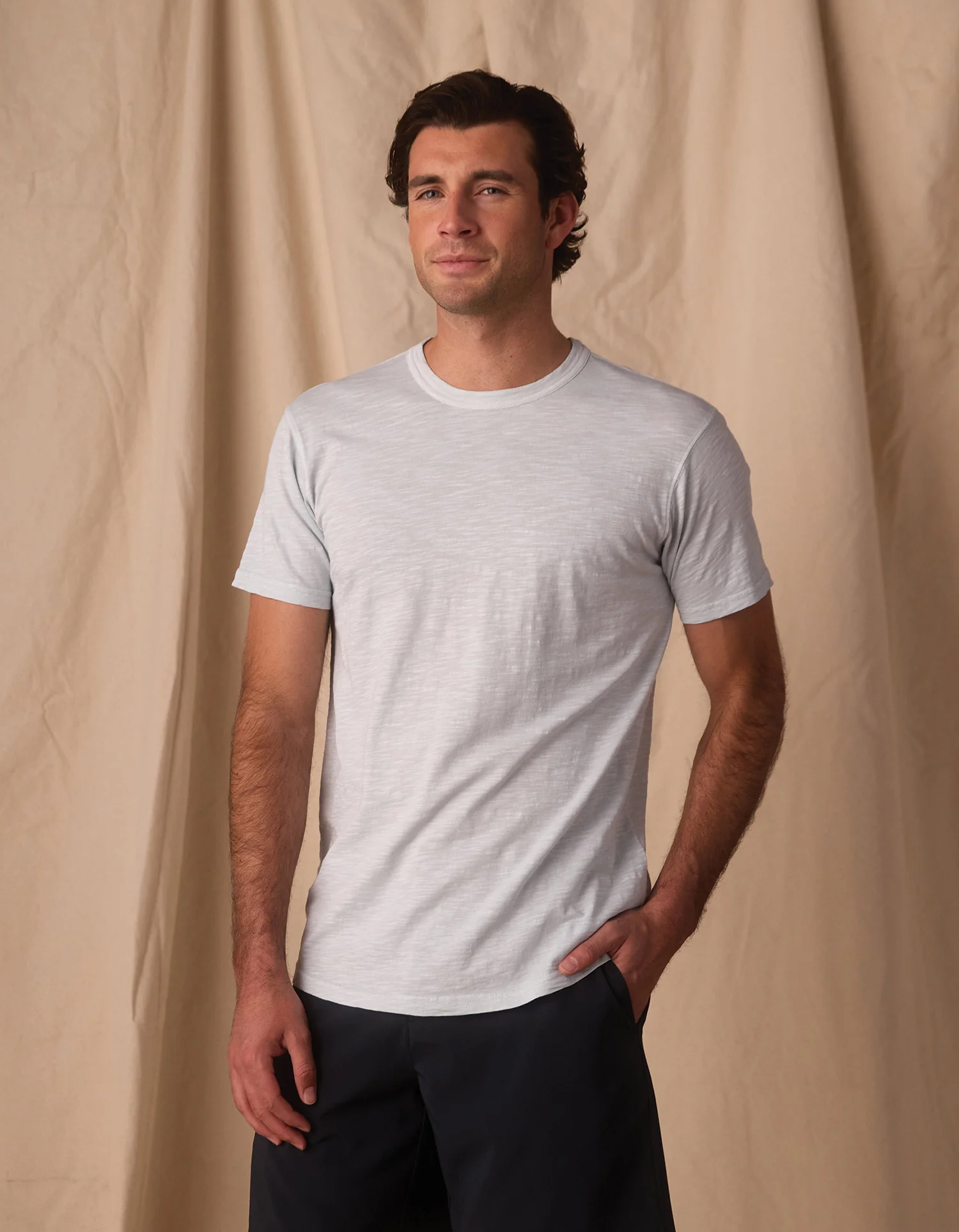 Vintage Slub Perfect Tee in Mist - Image 4