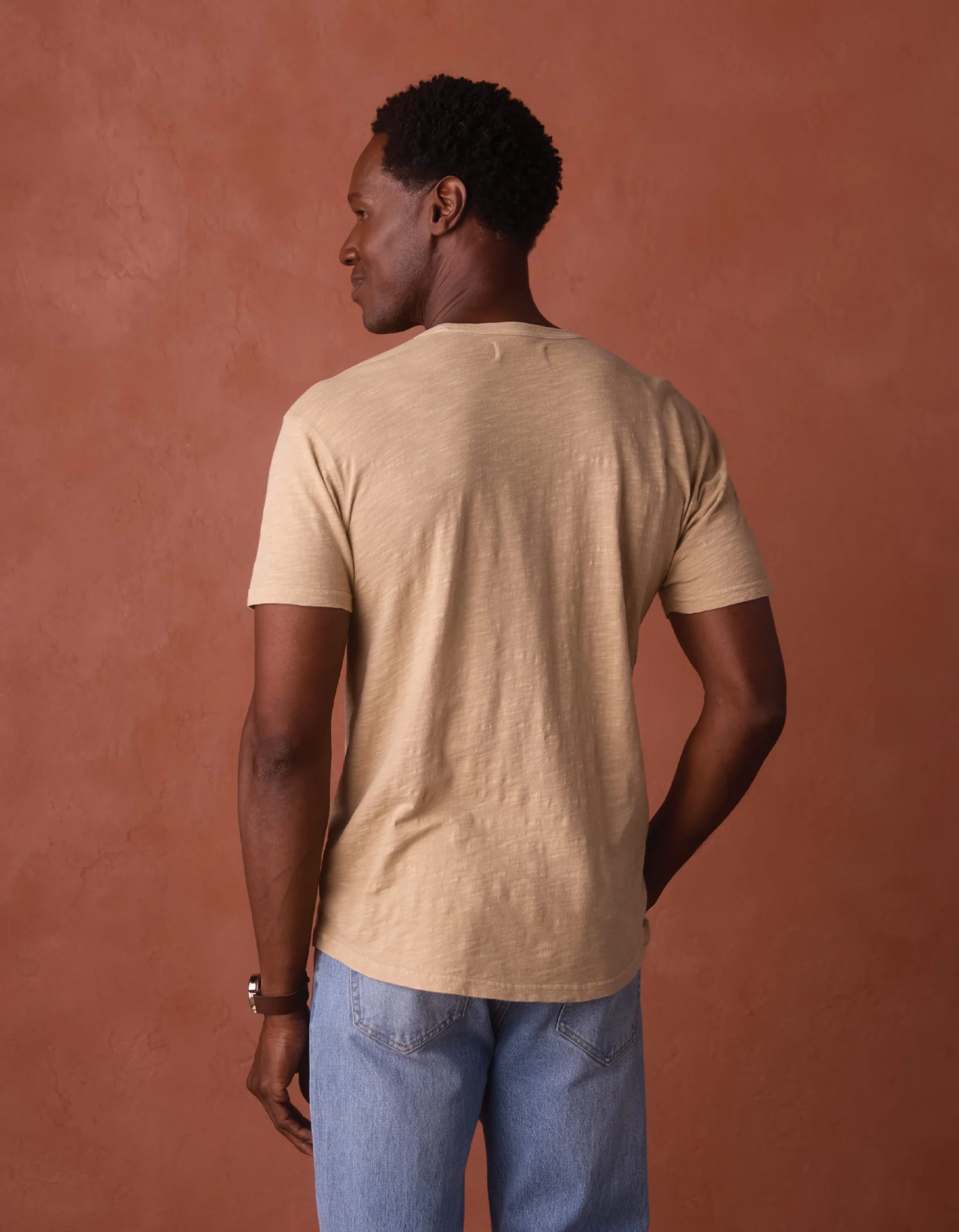 Vintage Slub Perfect Tee in Jute - Image 6