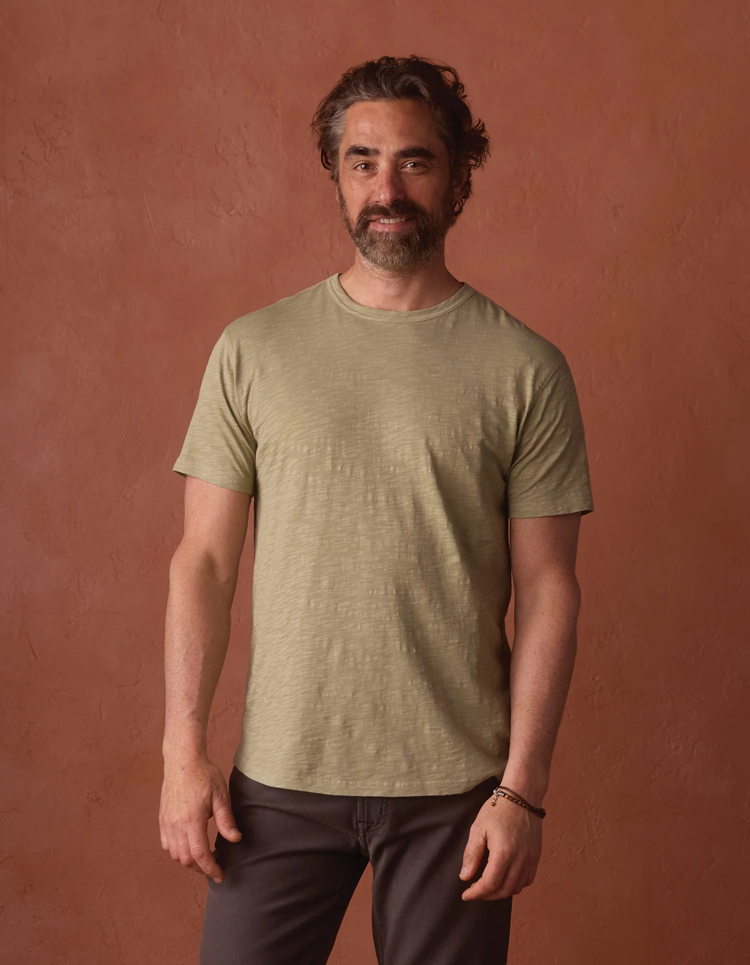 Vintage Slub Perfect Tee in Sage - Image 5