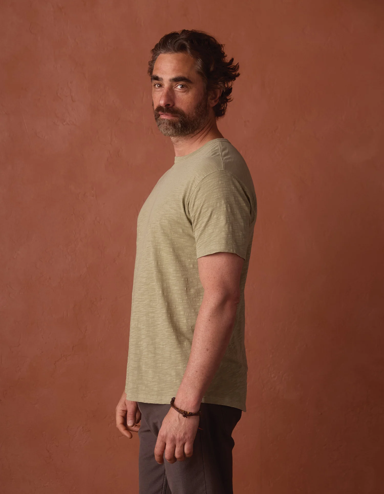 Vintage Slub Perfect Tee in Sage - Image 7