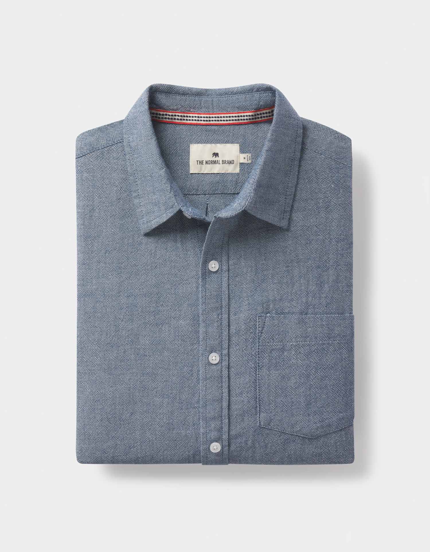 Lived-In Cotton Long Sleeve Button Up - Image 2