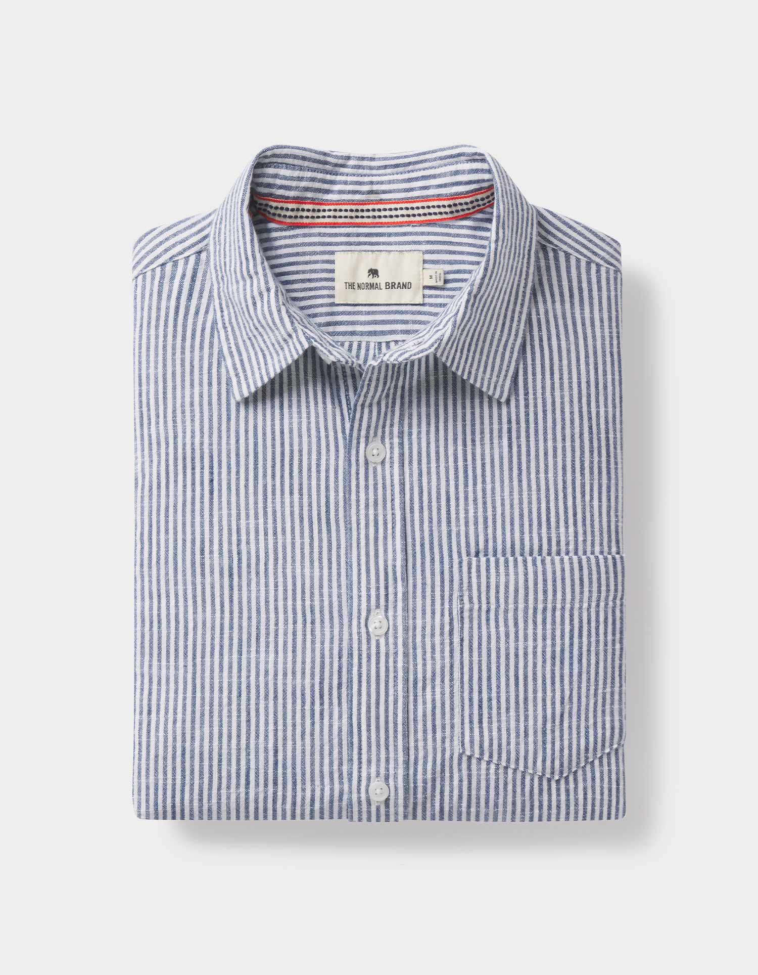 Lived-In Cotton Long Sleeve Button Up - Image 4
