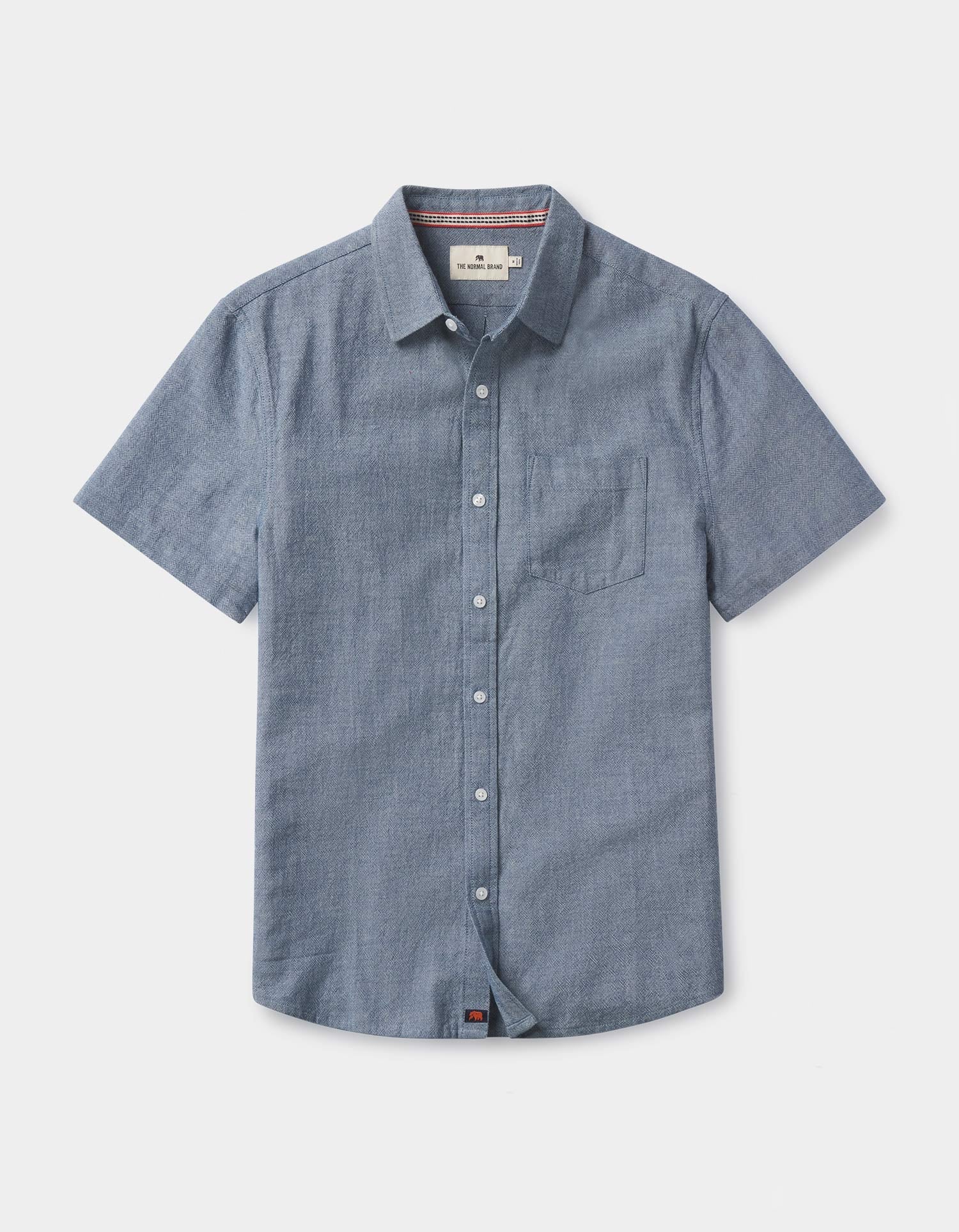 Lived-In Cotton Short Sleeve Button Up - Image 3