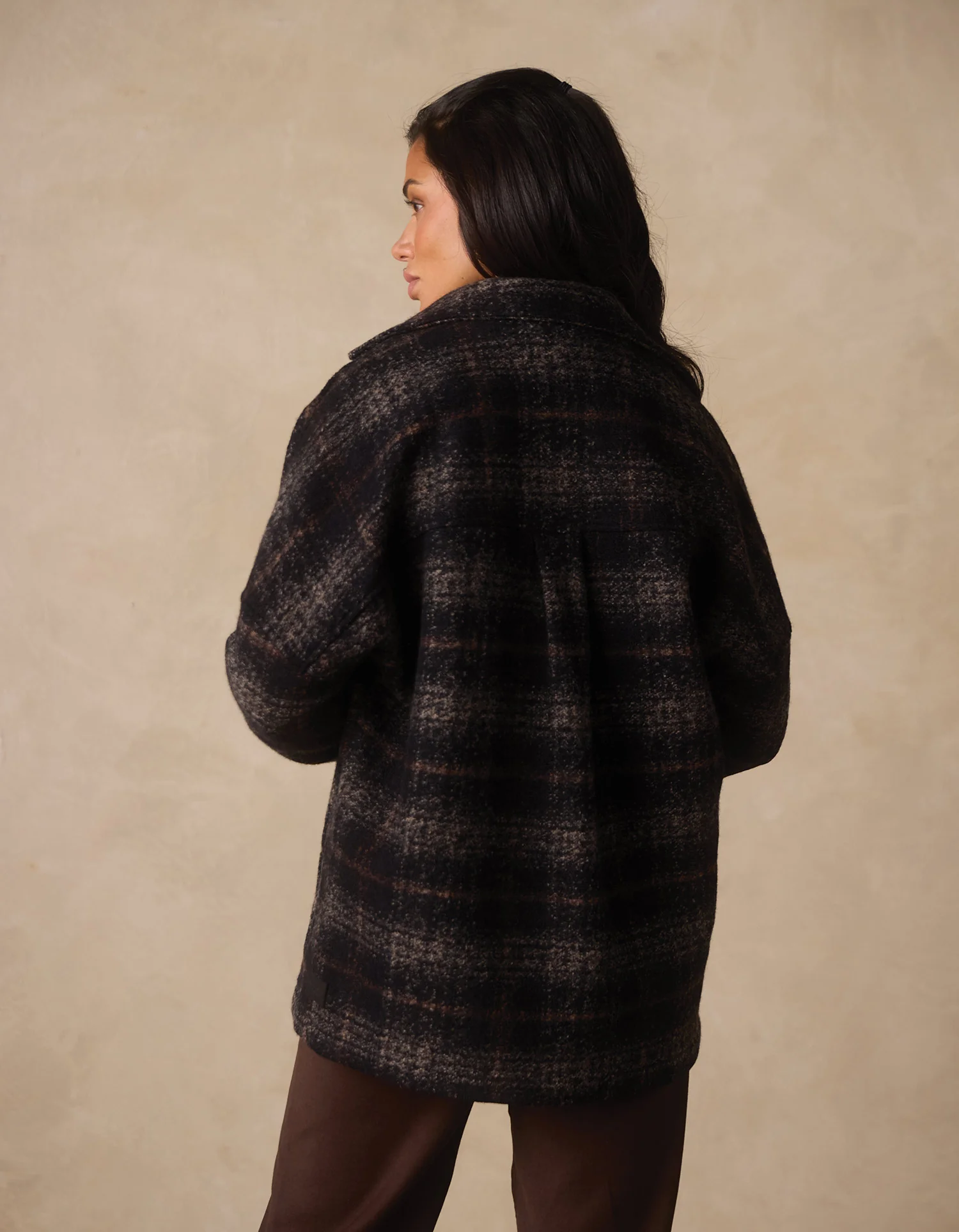 Logan Lodge Jacket in Shadow Plaid - Image 5