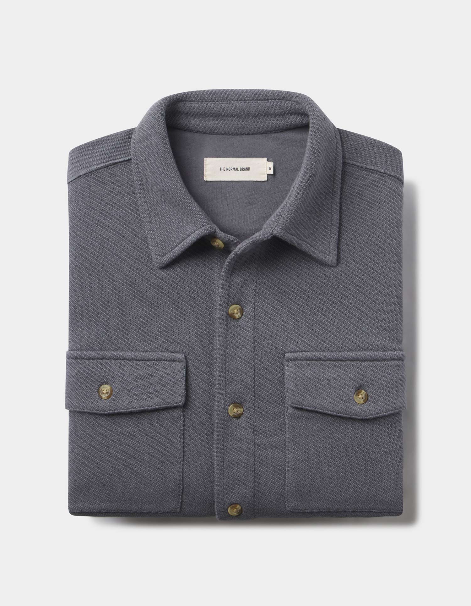 Looped Terry Button Up - Image 2
